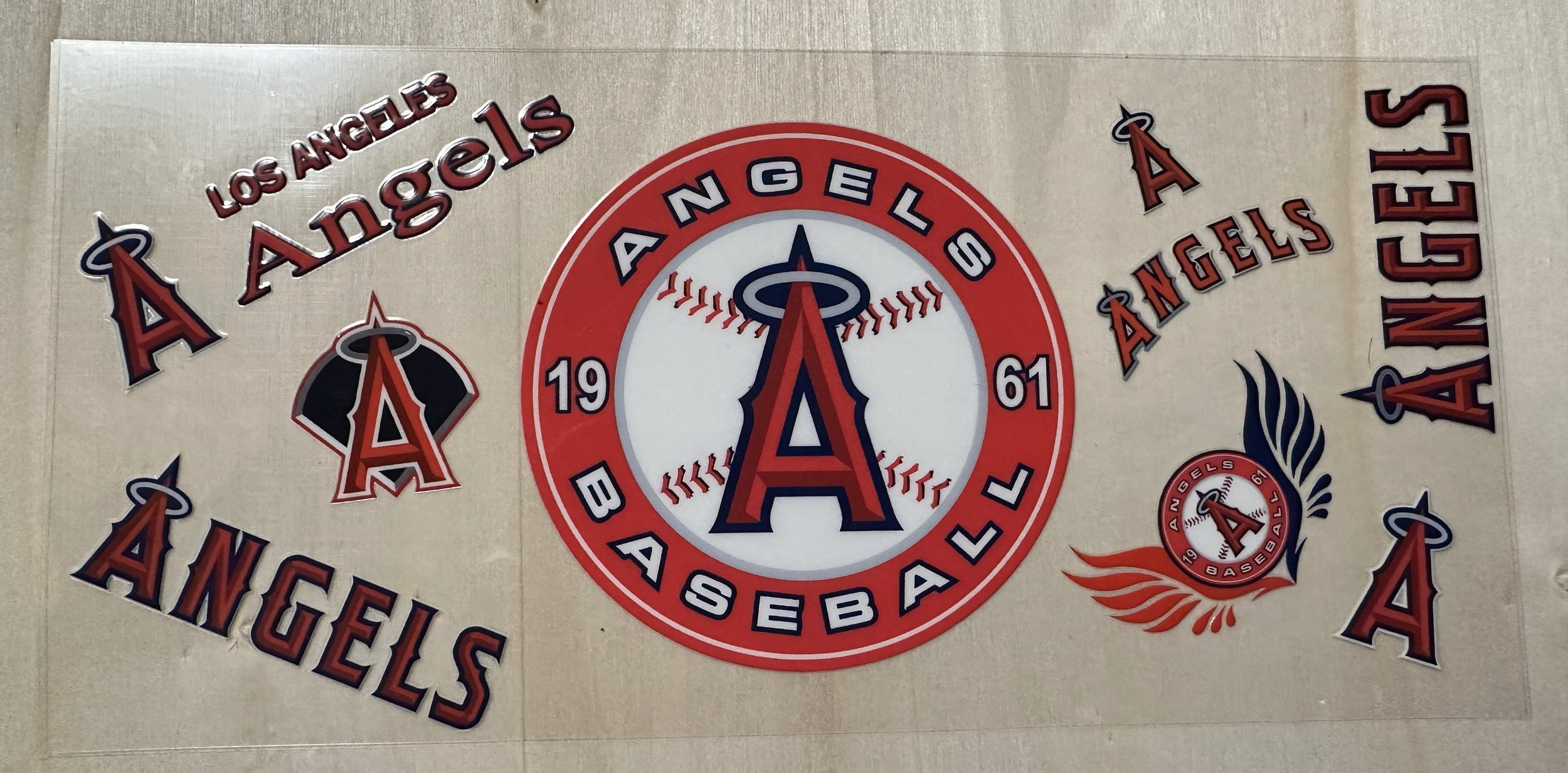 Los Angeles Angels Baseball Circle