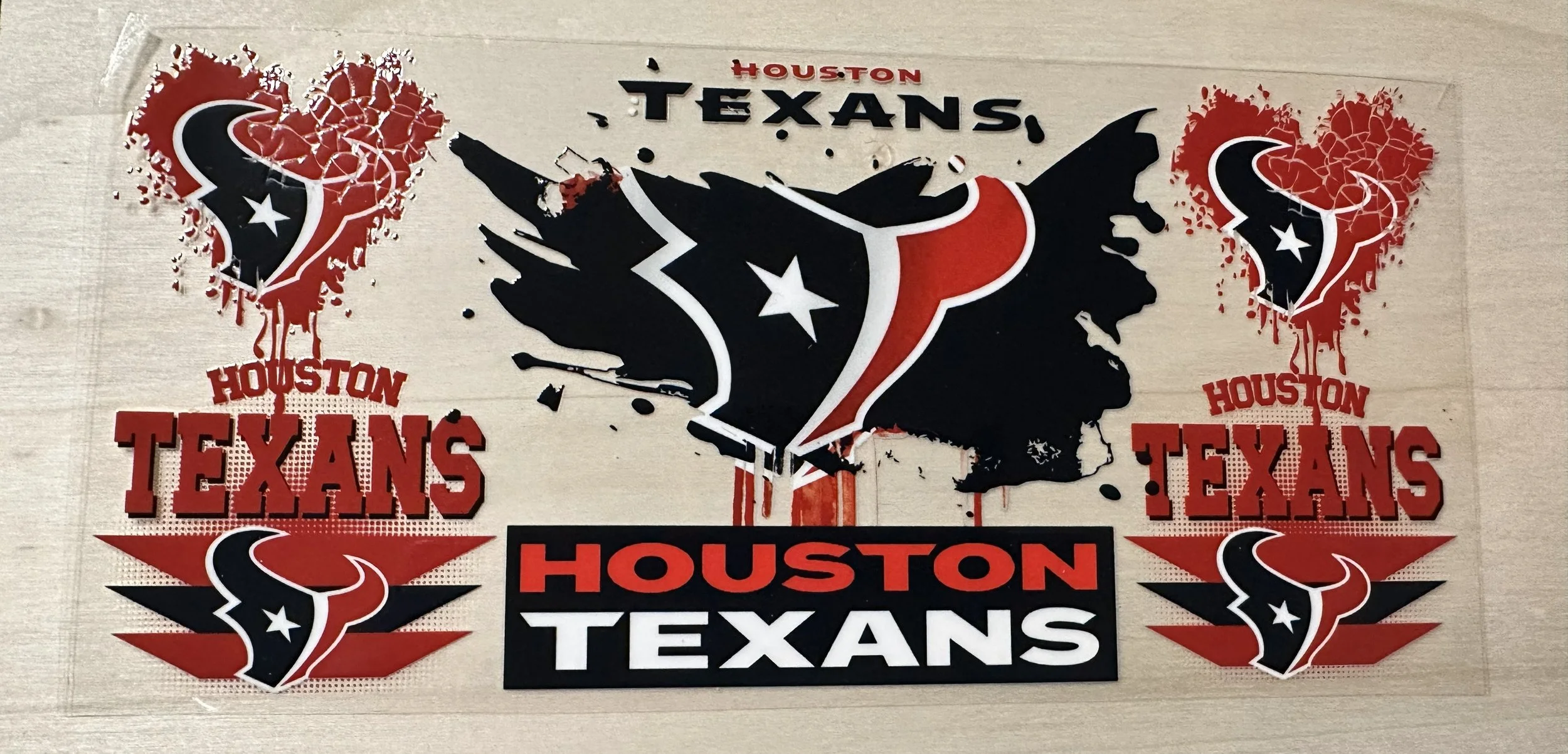 Houston Texans- Head with Star