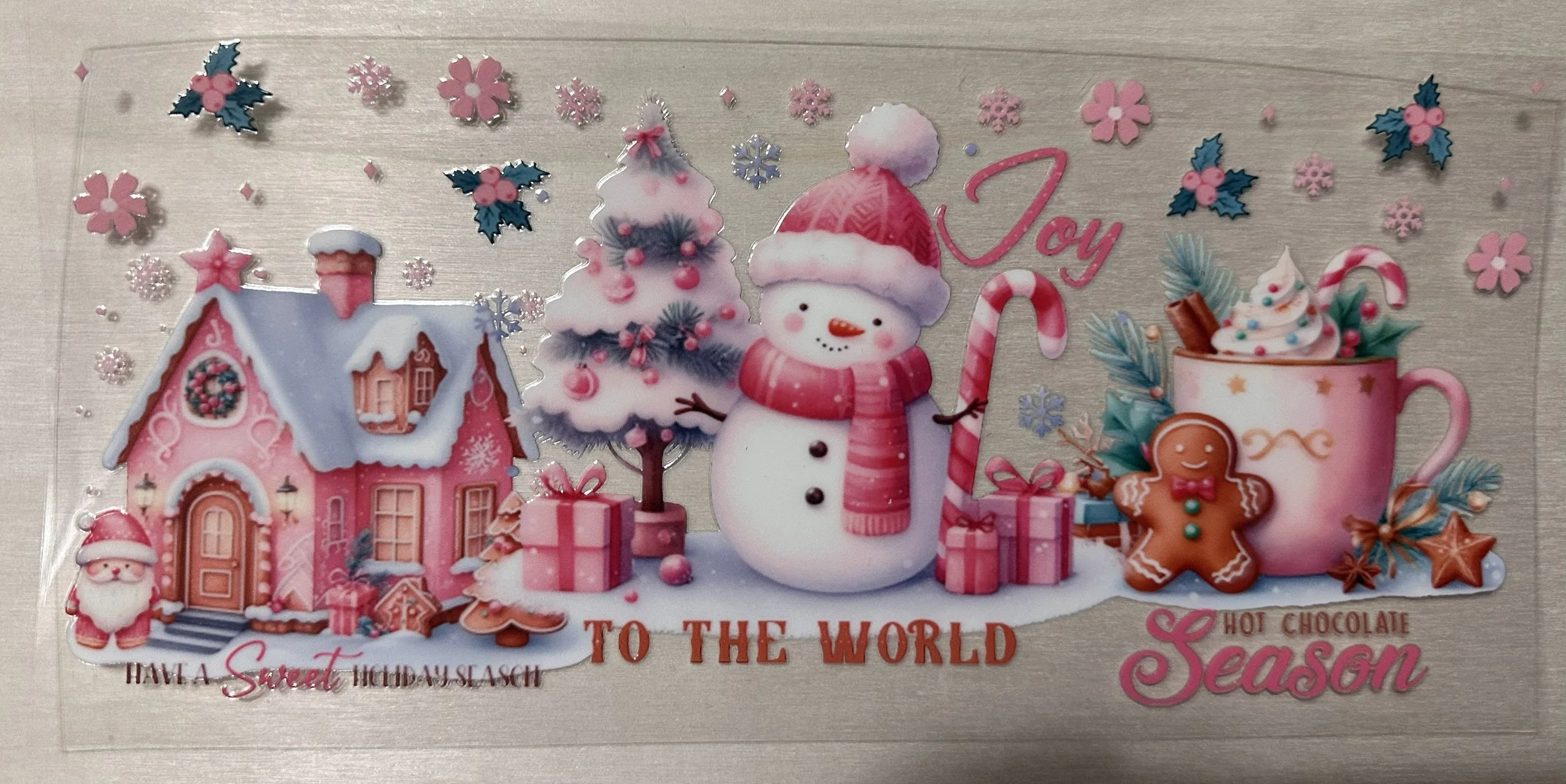 Joy to the World-Pink