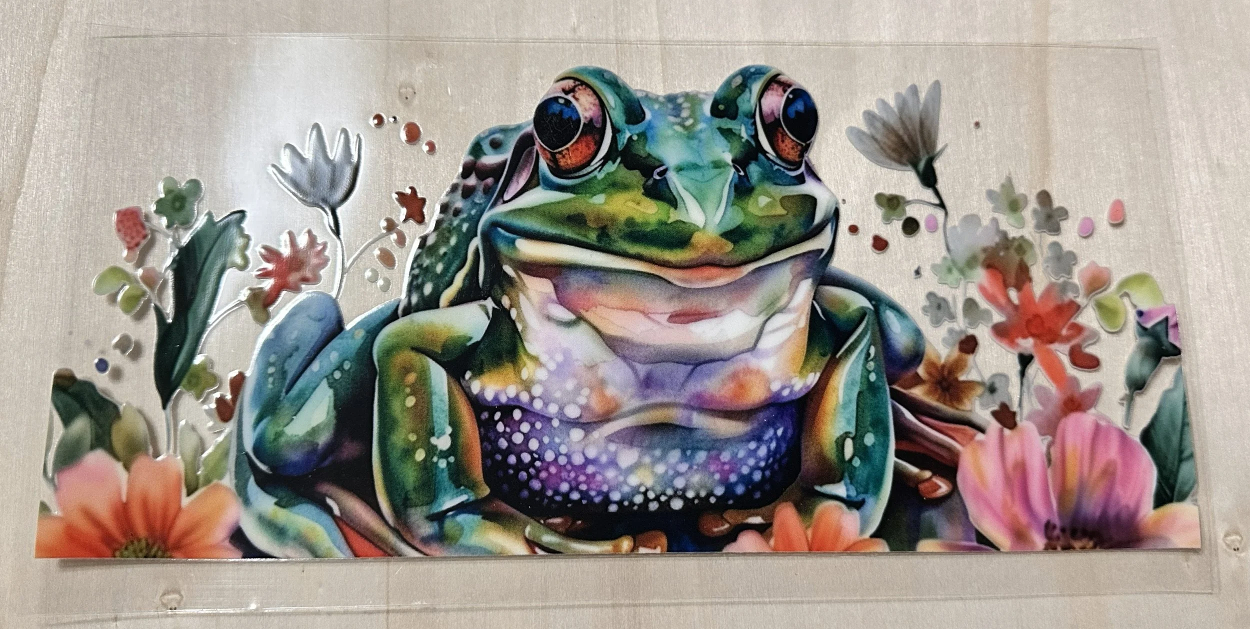 Frog Painted