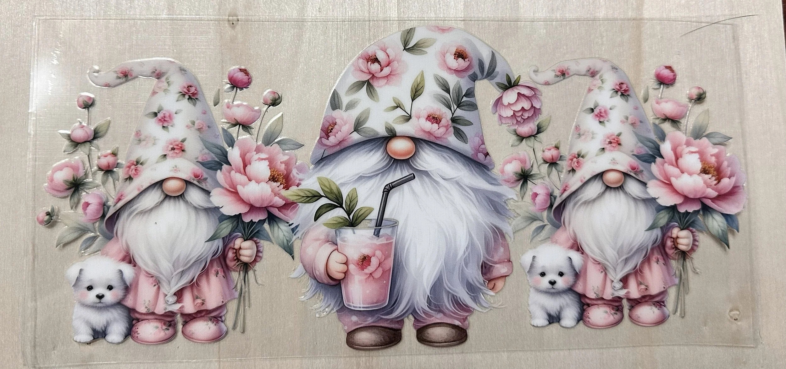 Gnome-Light Pink-puppy
