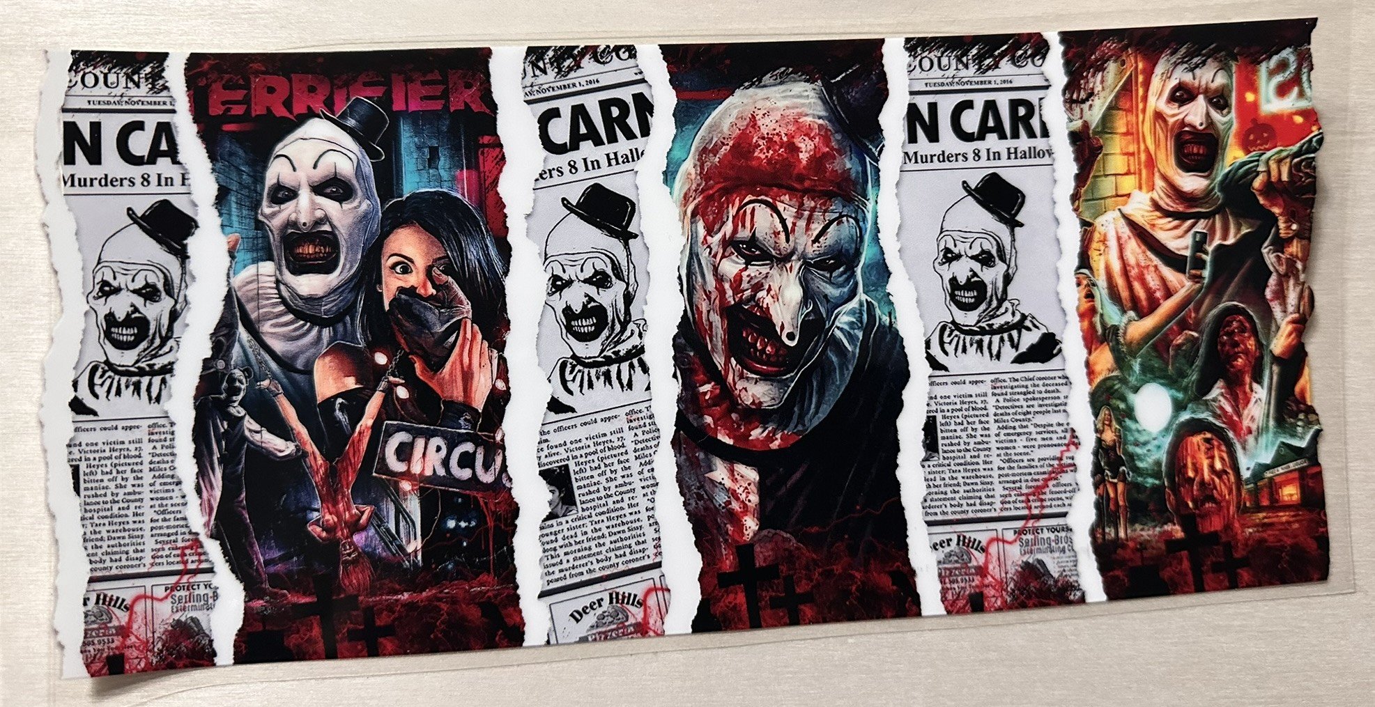 Art the Clown-News Paper