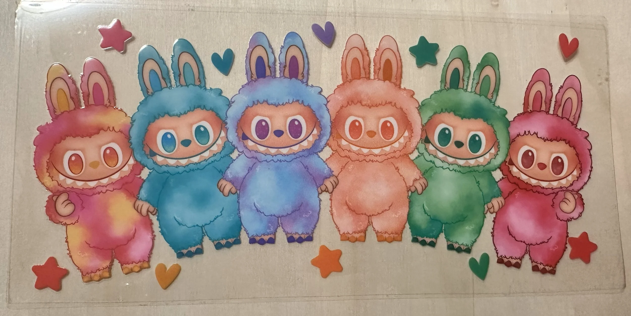 Bright Color 6 of them