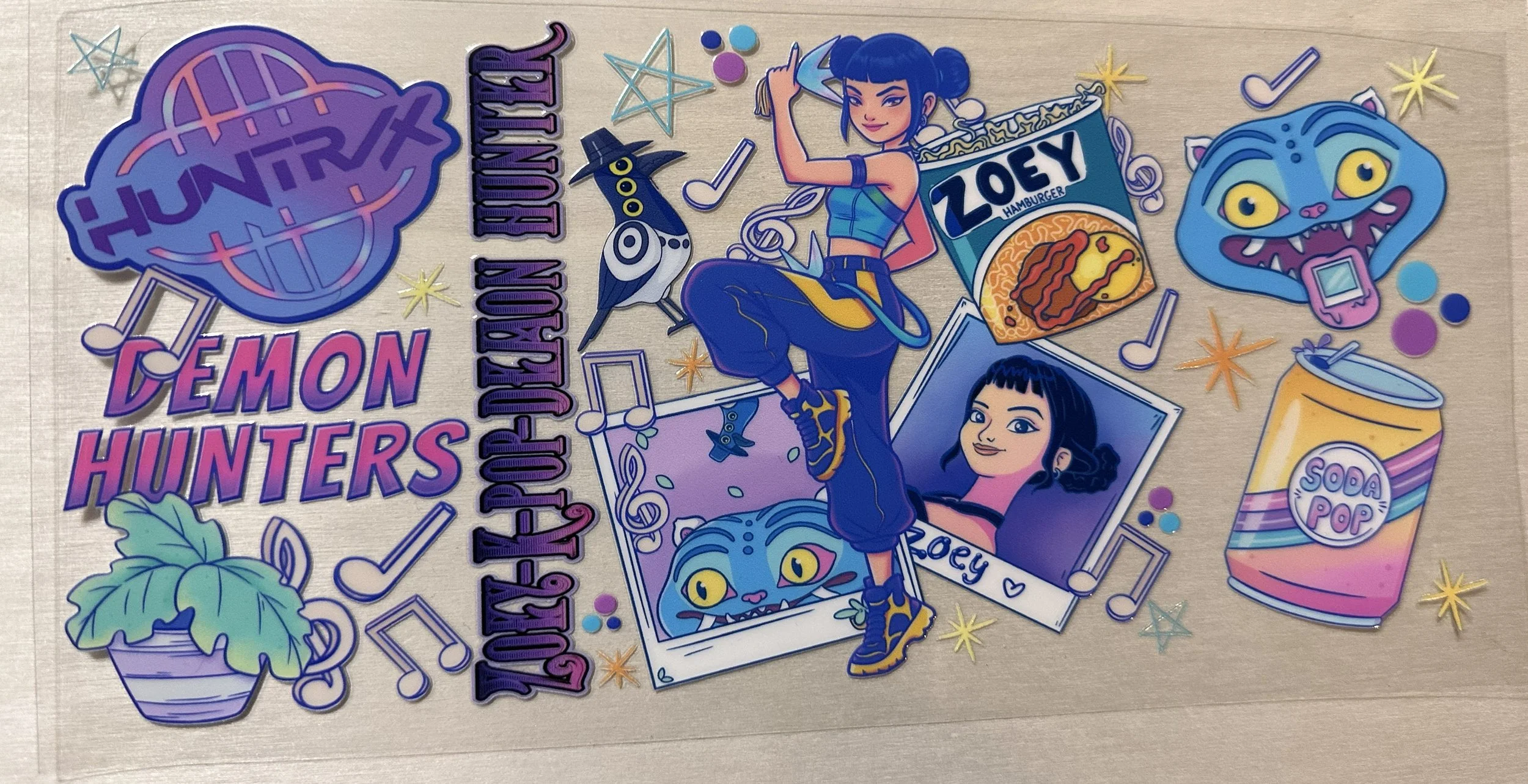 Kpop- Zoey music notes