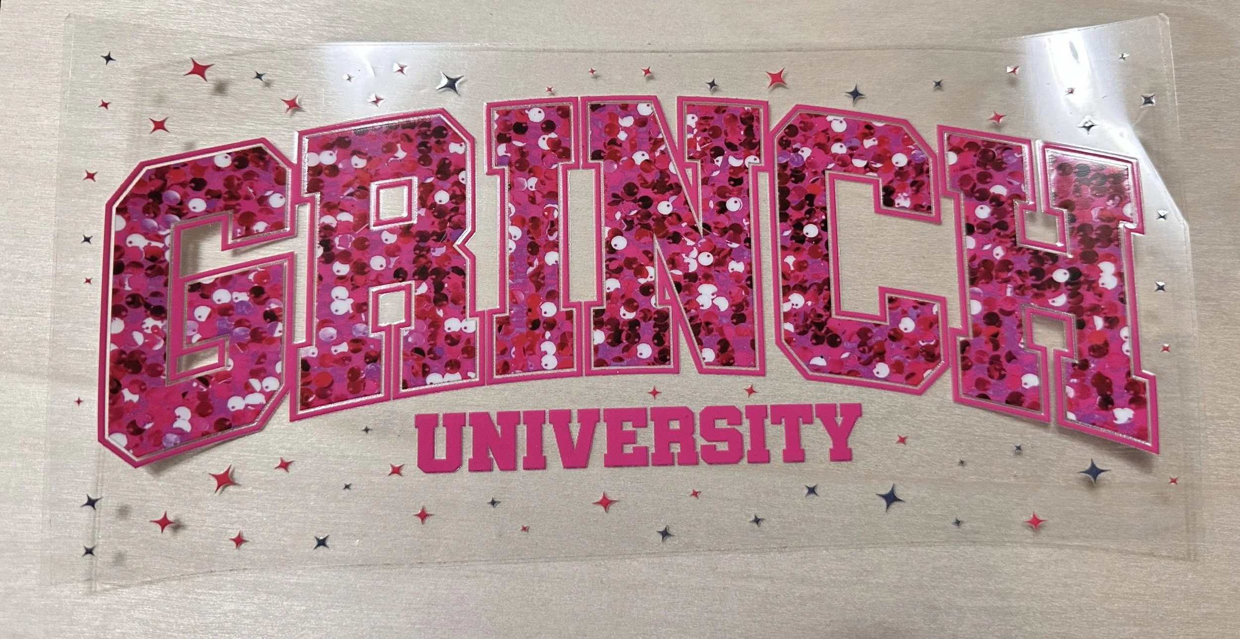 Grinch University- Pink