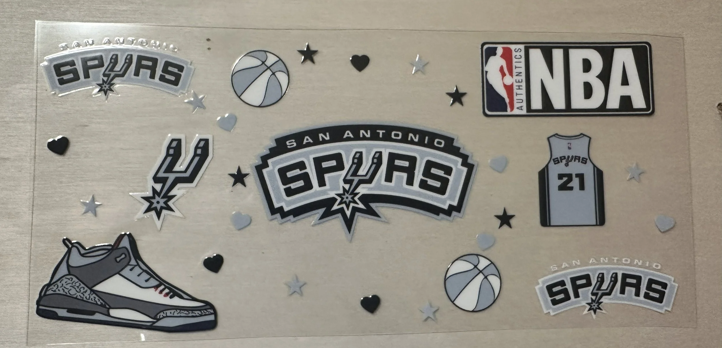 Spurs-Sneaker Jersey