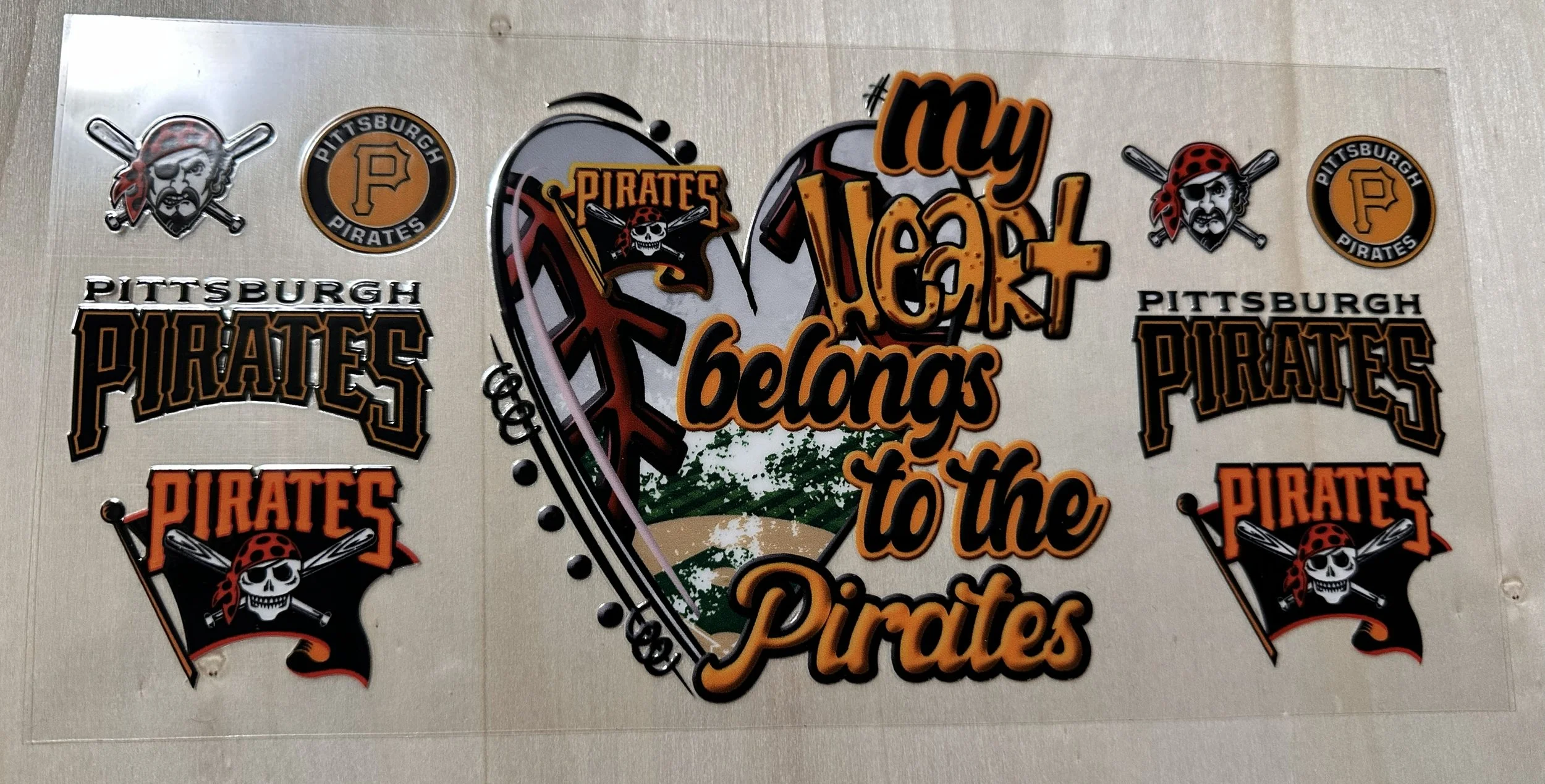 Pittsburgh Pirates- Heart