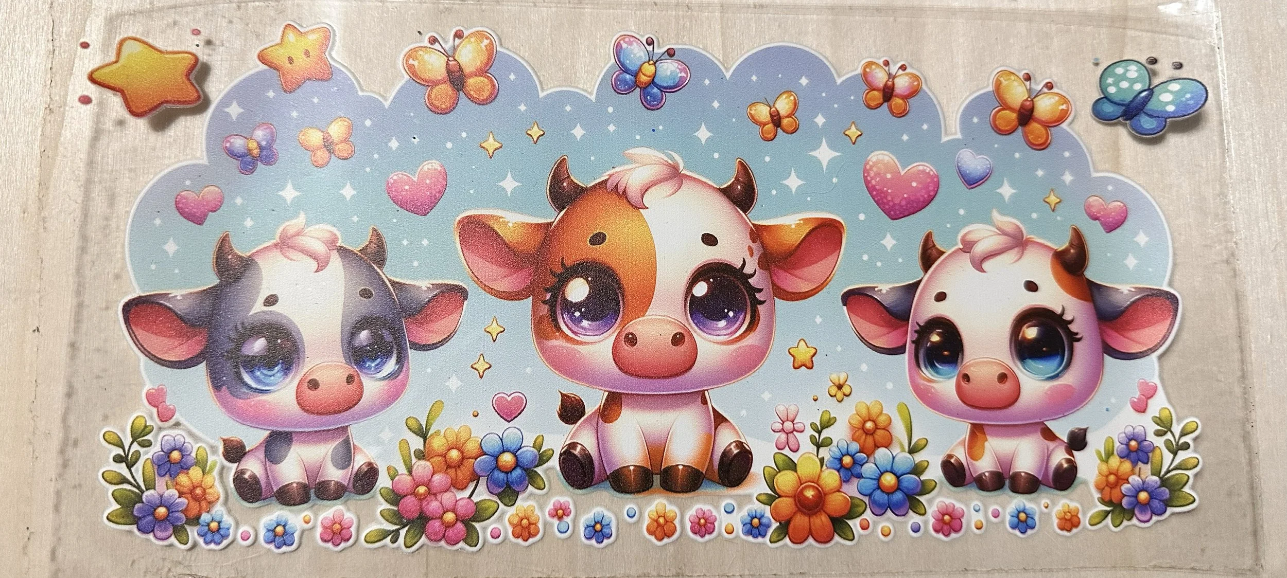 Cow- Cloud with stars