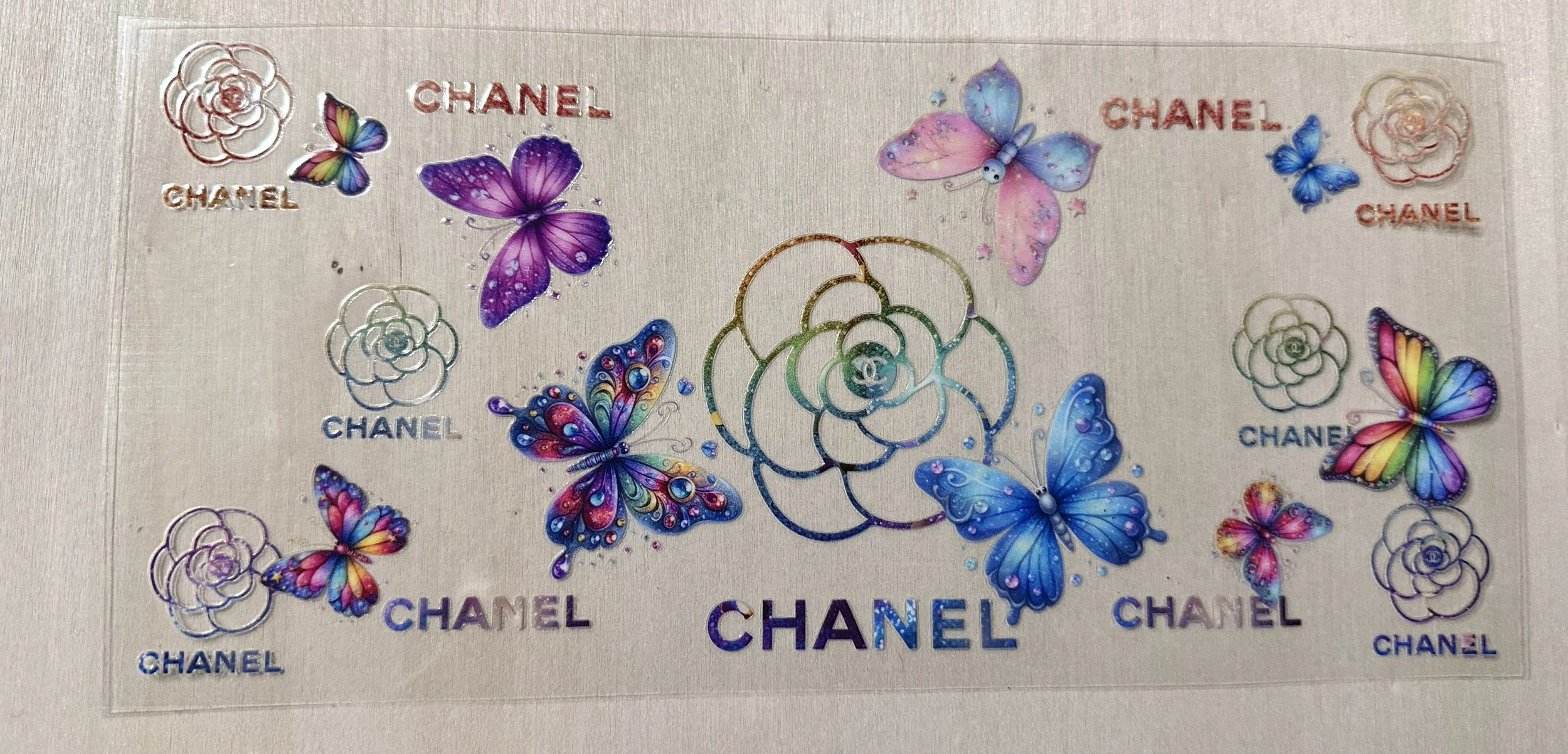 Chanel- Butterflies Sparkle all over