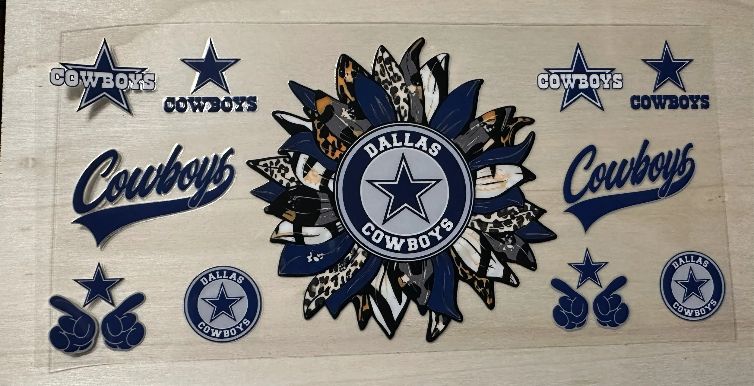 Dallas Cowboys- Flower