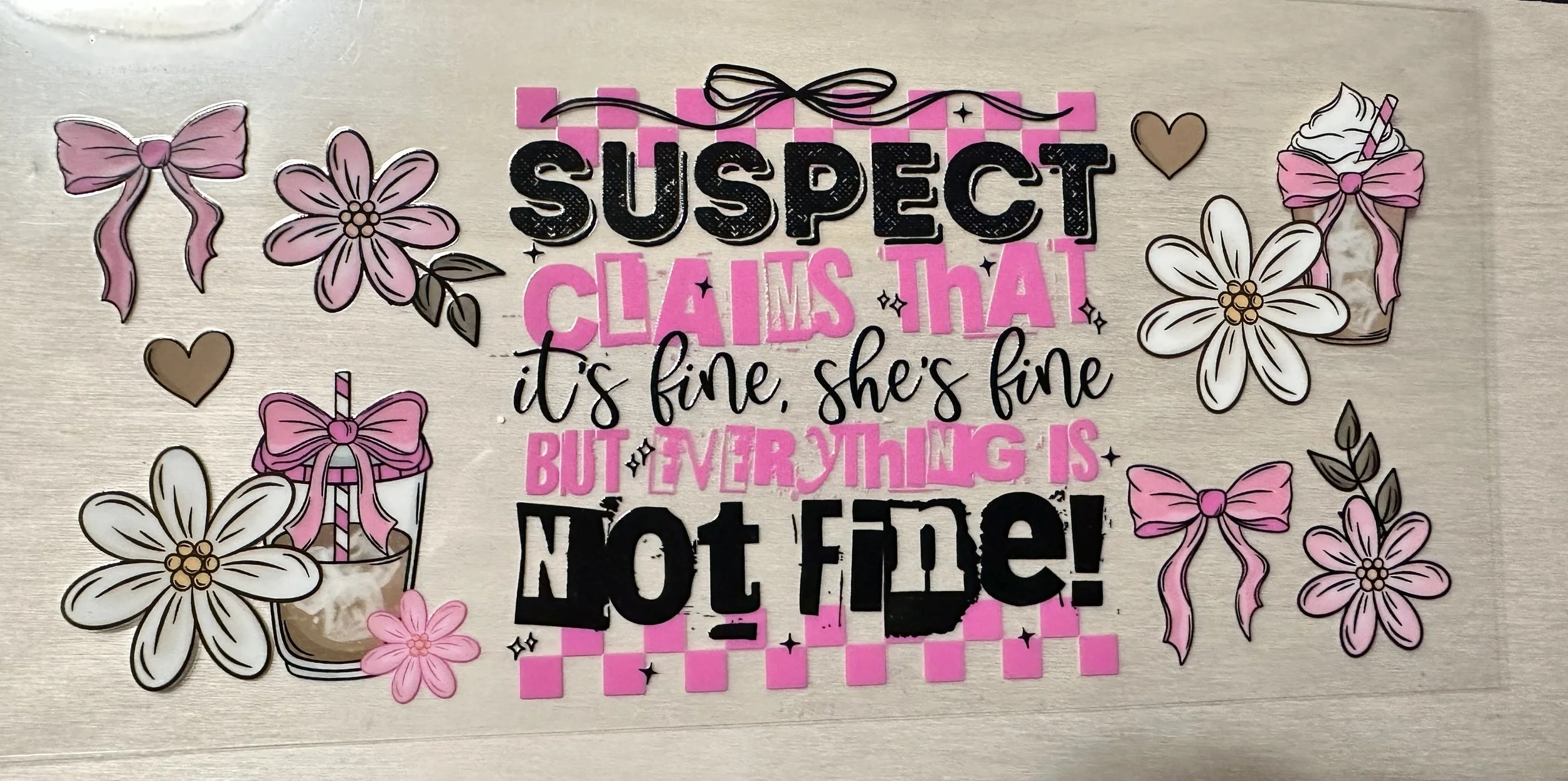 Suspect-Not fine