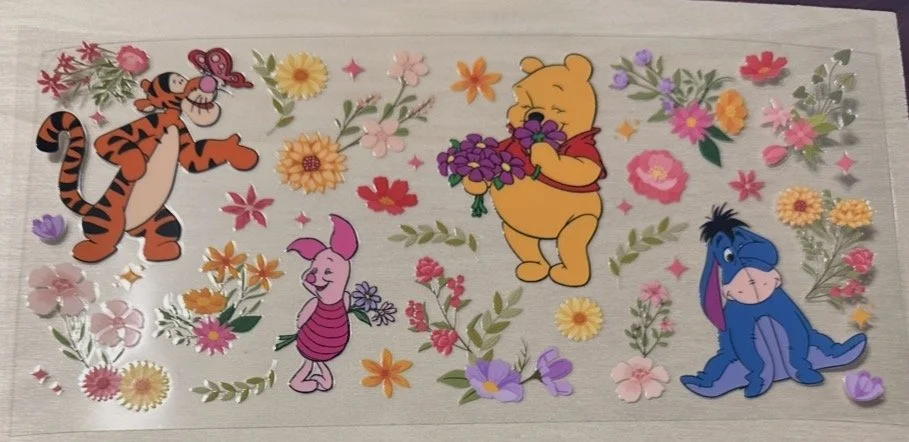 Winnie Pooh- Flowers