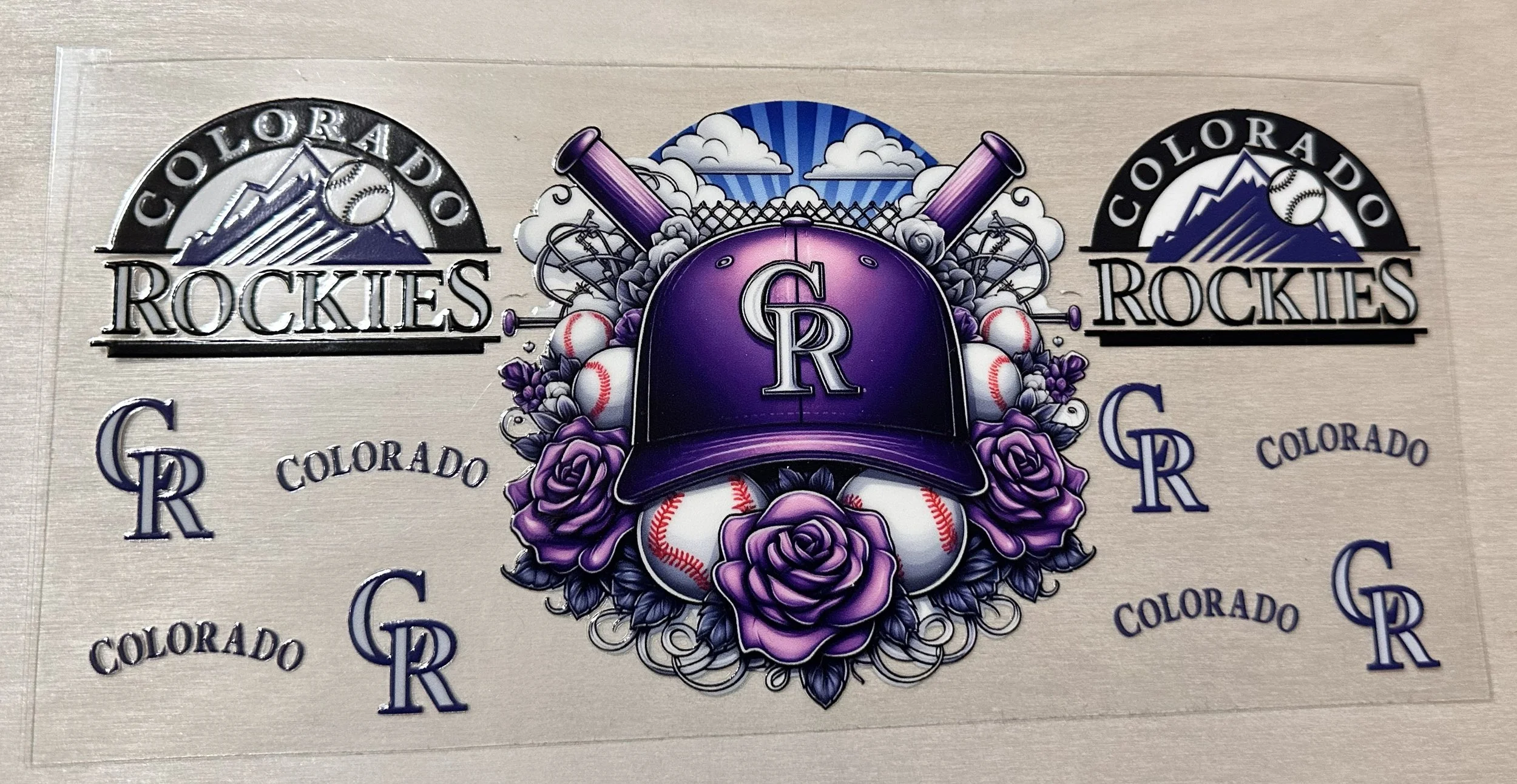 Colorado Rockies-Purple Hat