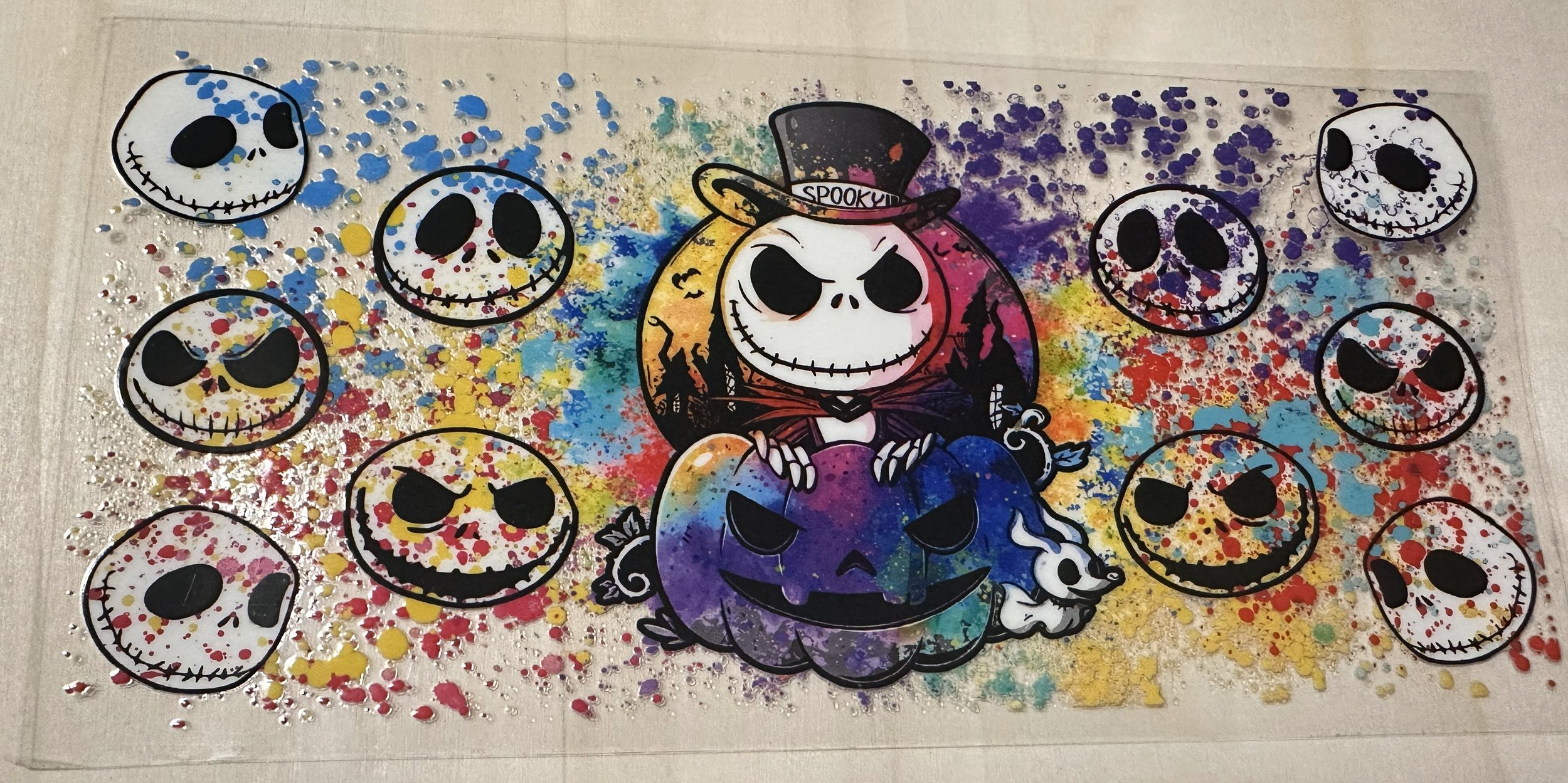 Jack Skellington -Neon