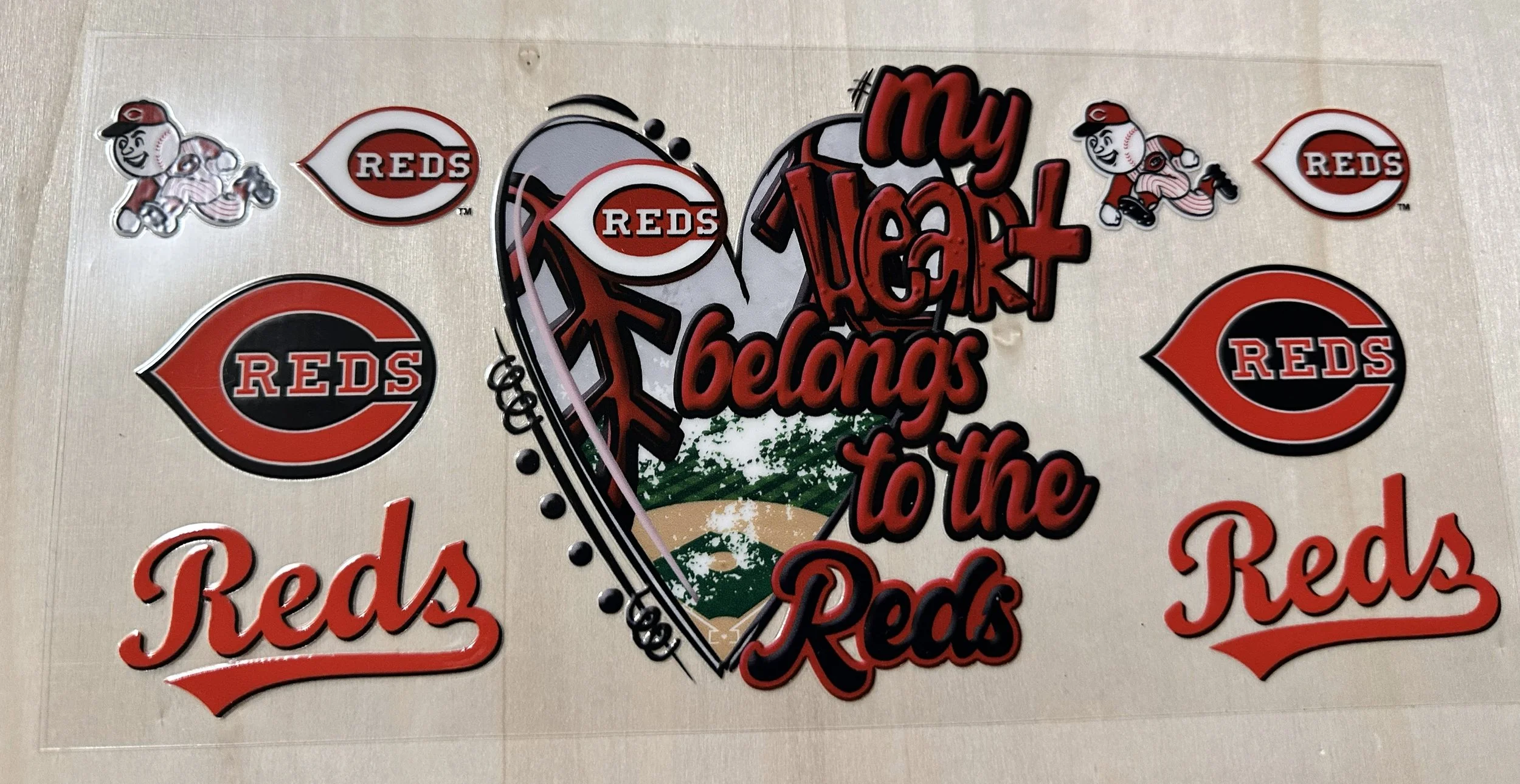 Cincinnati Reds- Heart