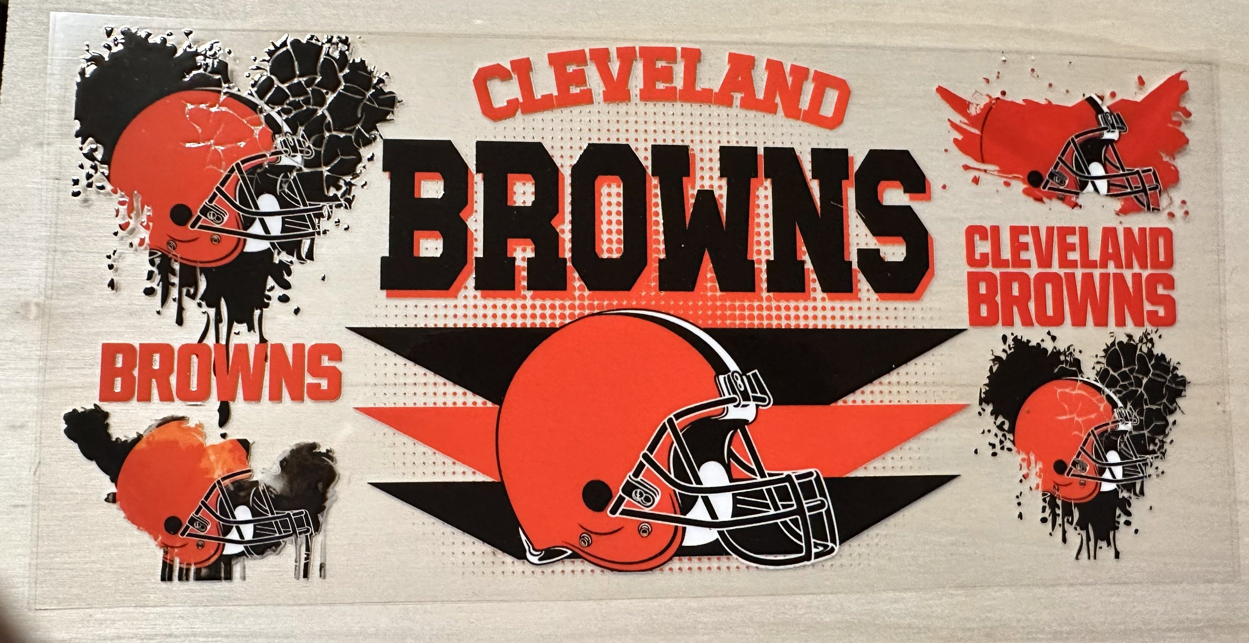Cleveland Browns-Cracked