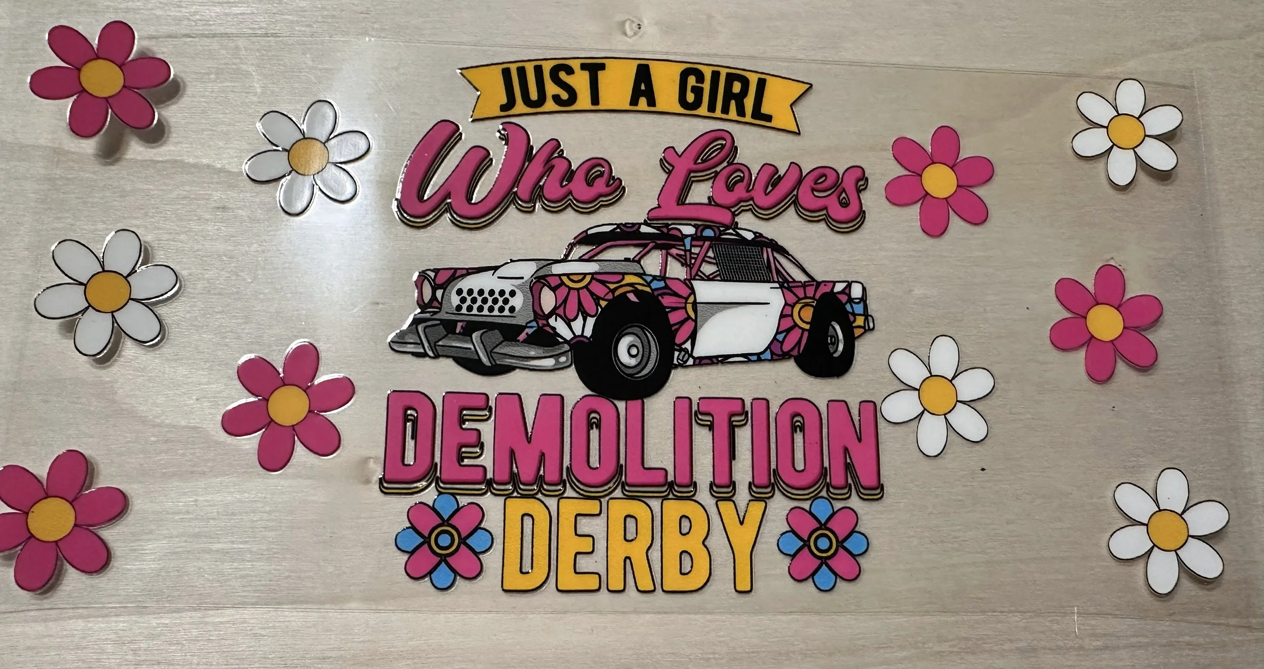 Just a girl who loves Demolition Derby