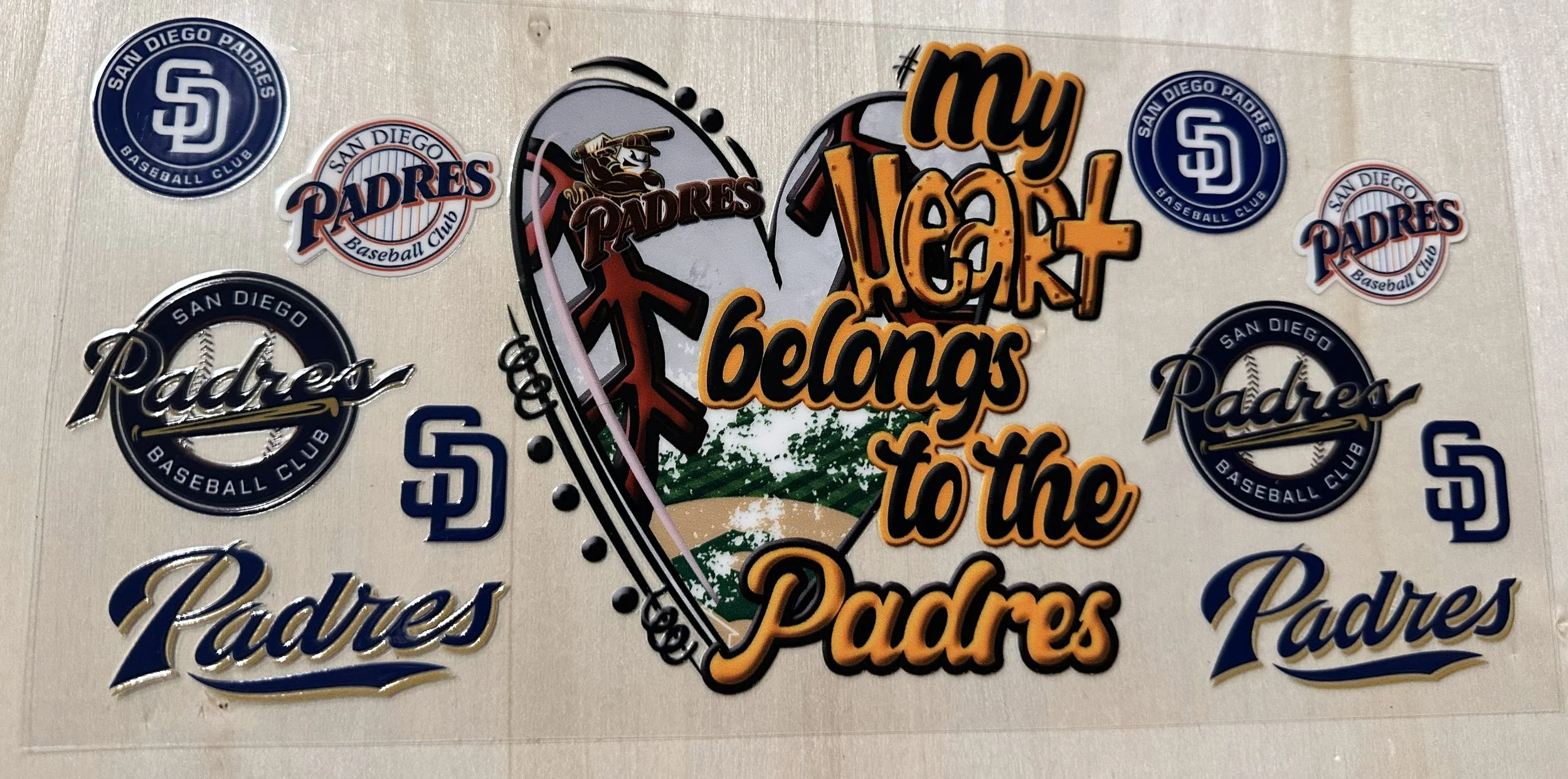 San Diego Padres-Heart