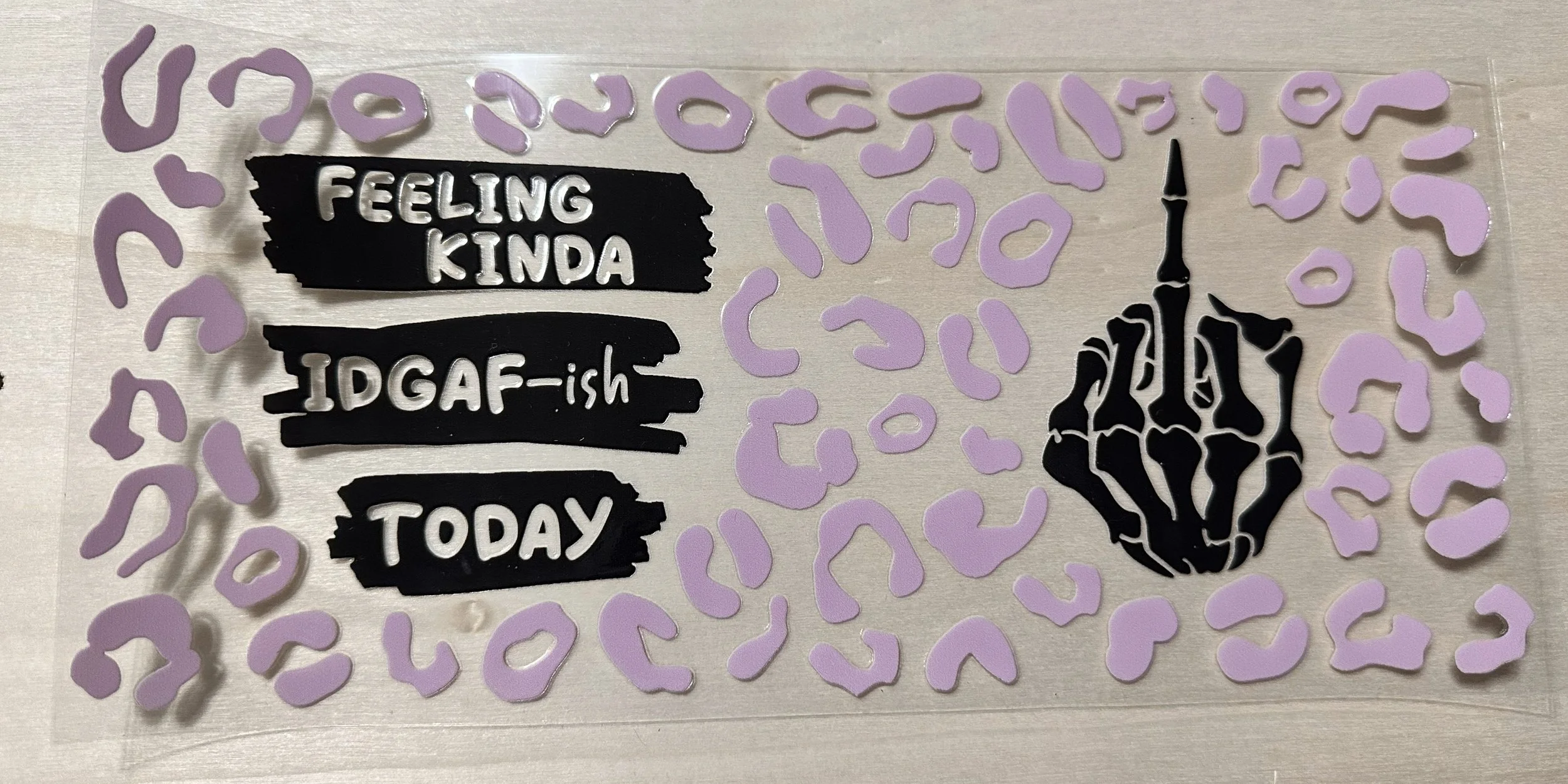 Feeling Kinda IDGAF-ish today