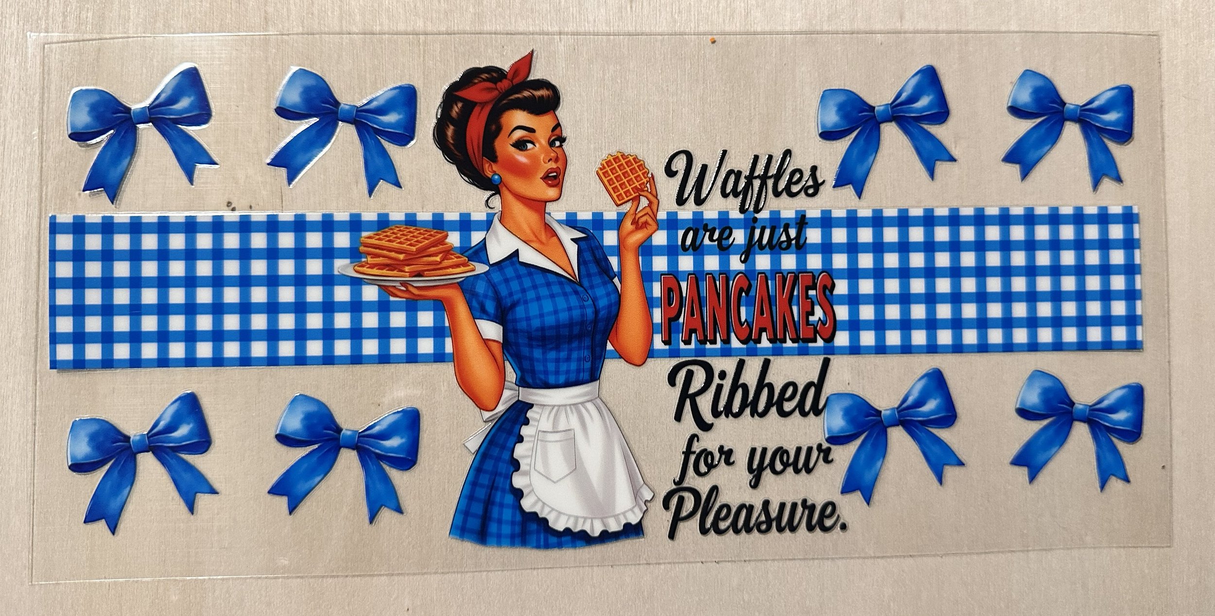 Waffles- Pancakes ribbed for your pleasure