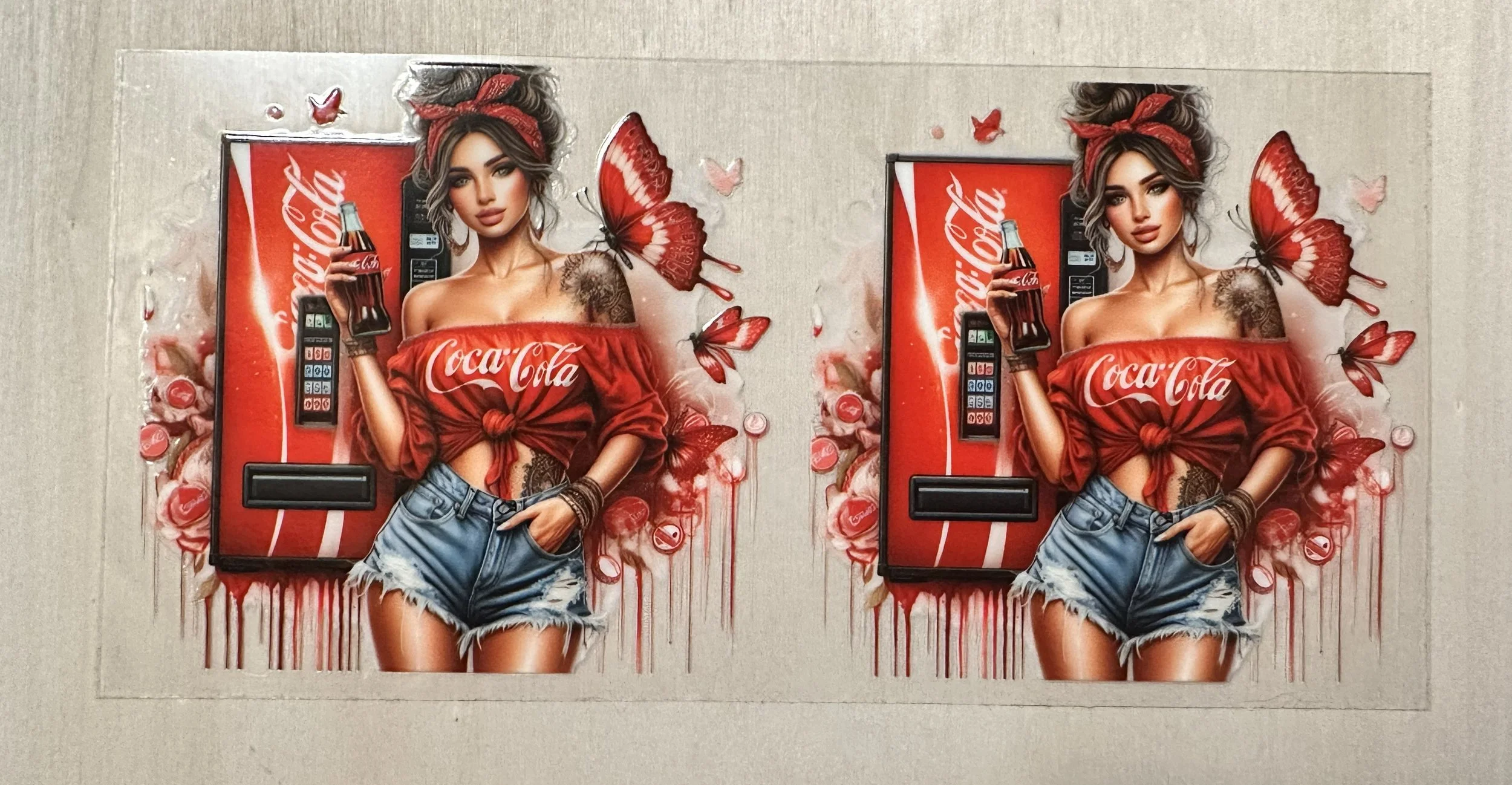 Coca Cola-Woman