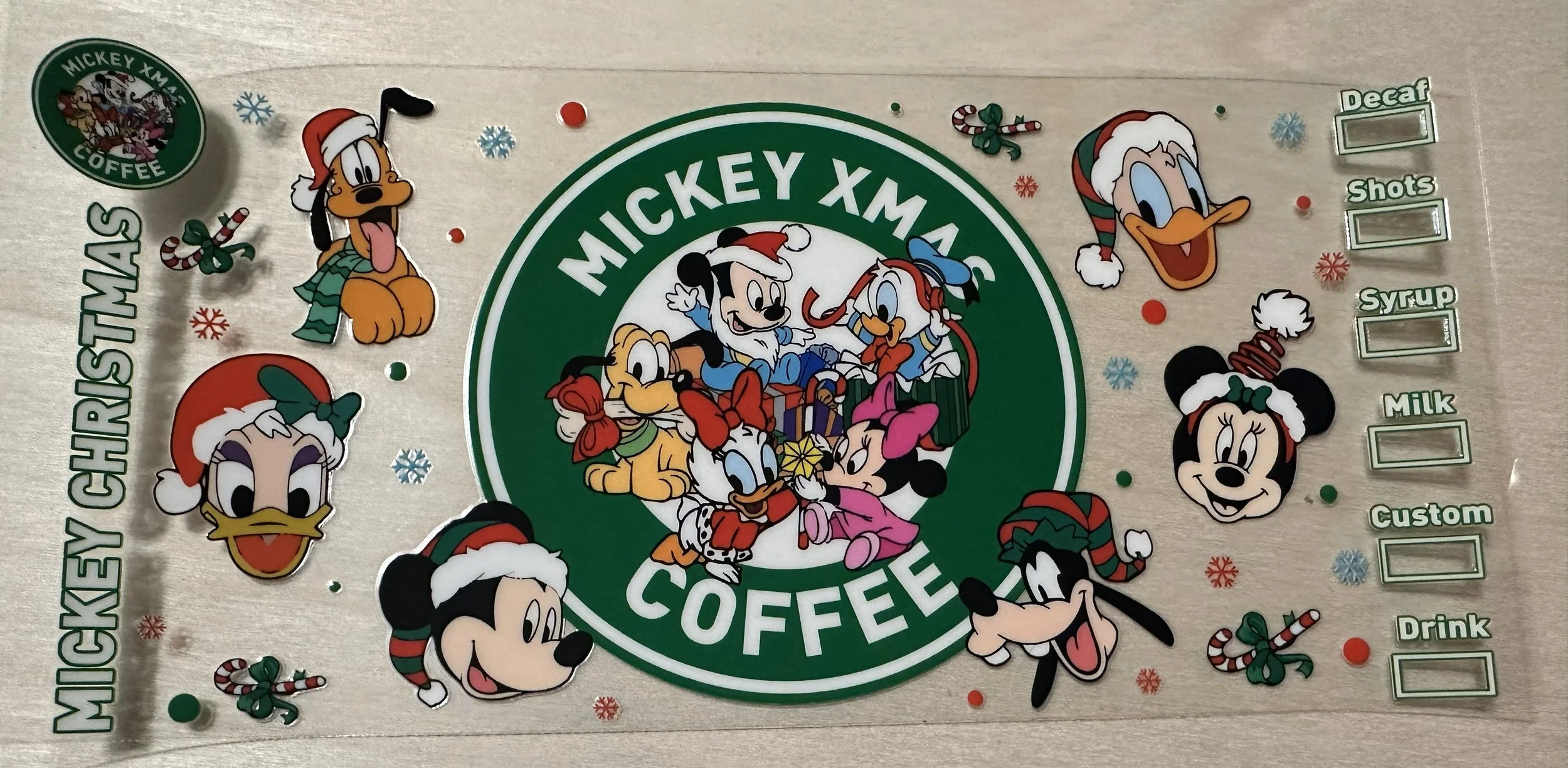 Mickey Xmas Coffee