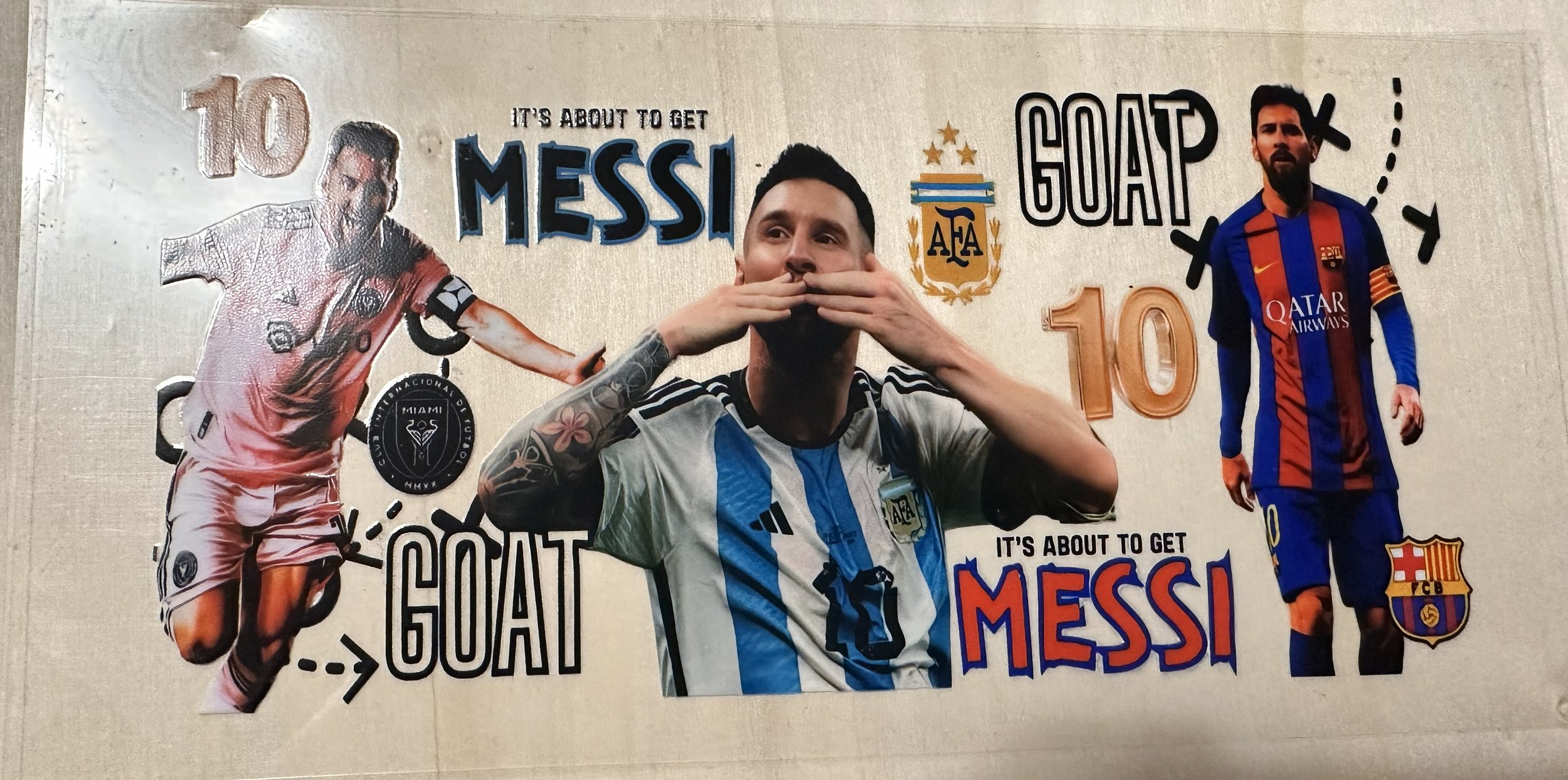 Messi- Blue-Pink