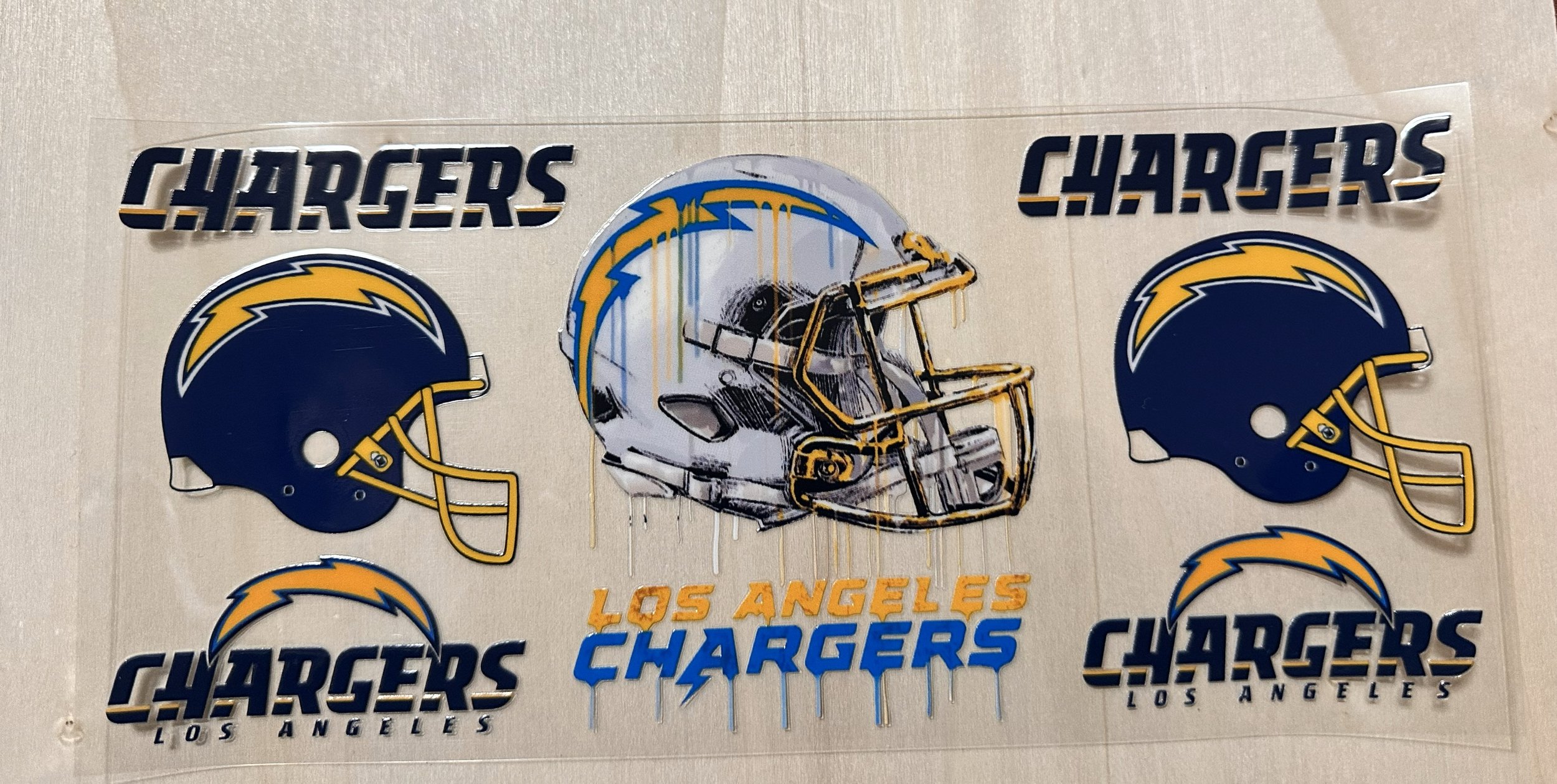 Los Angeles-Drip _white