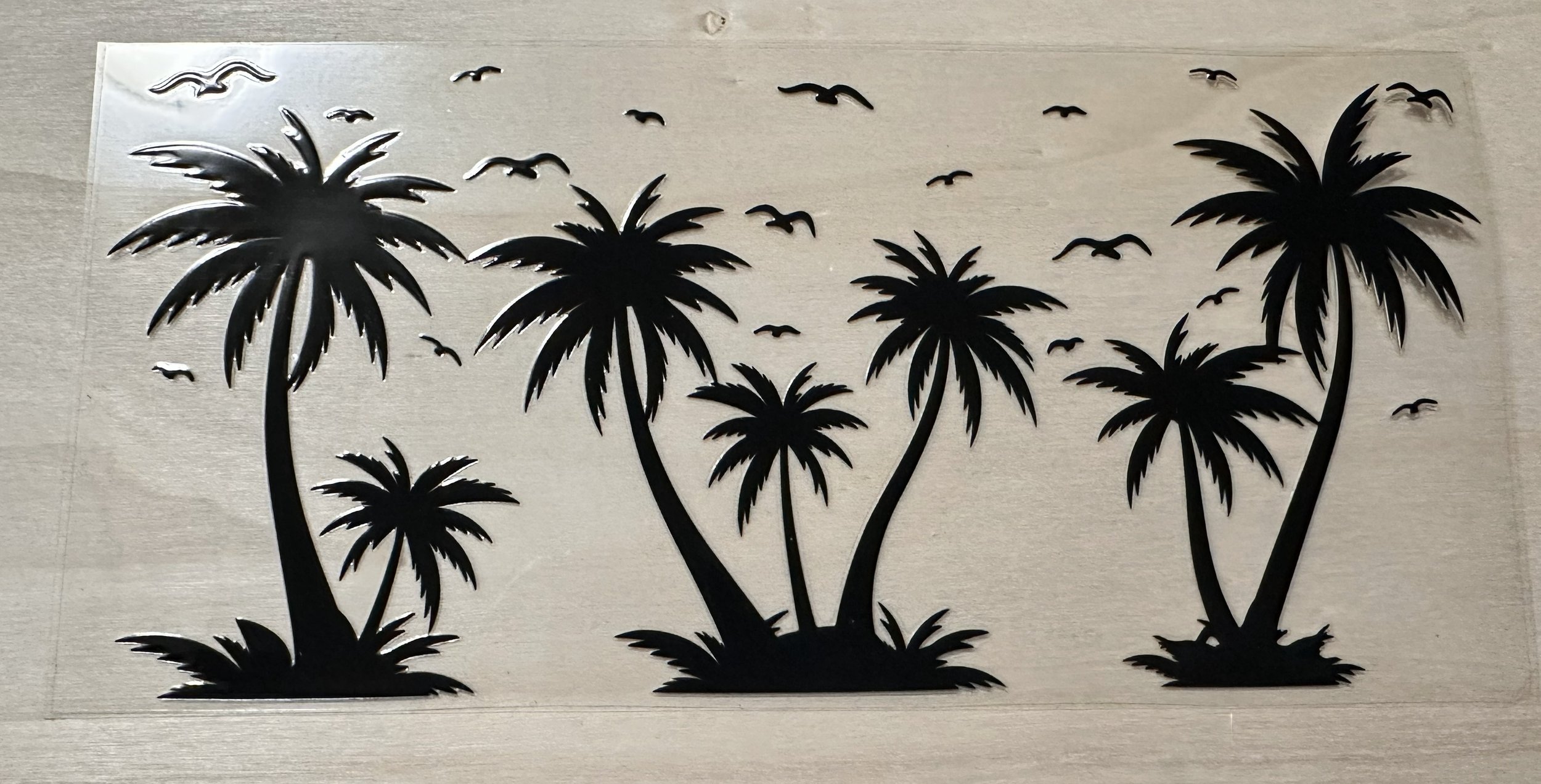 Black Palm Trees