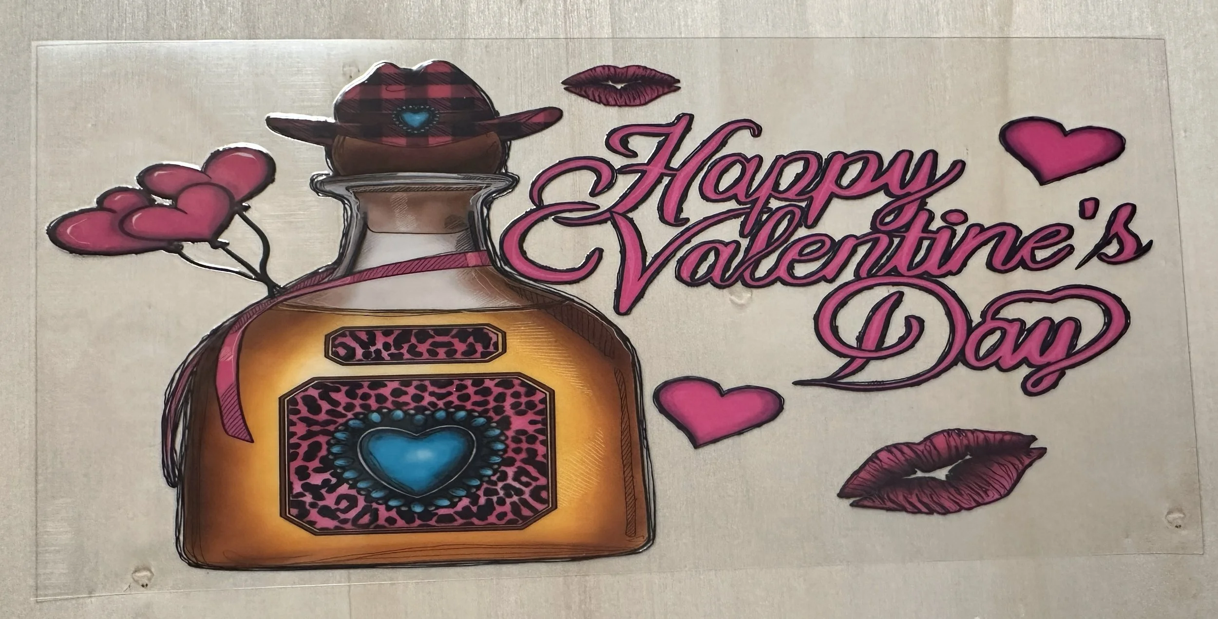 Happy Valentines Day-Bottle