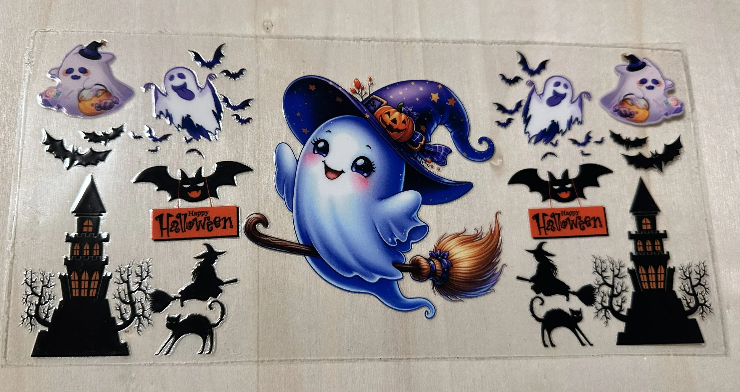 Ghost riding broom