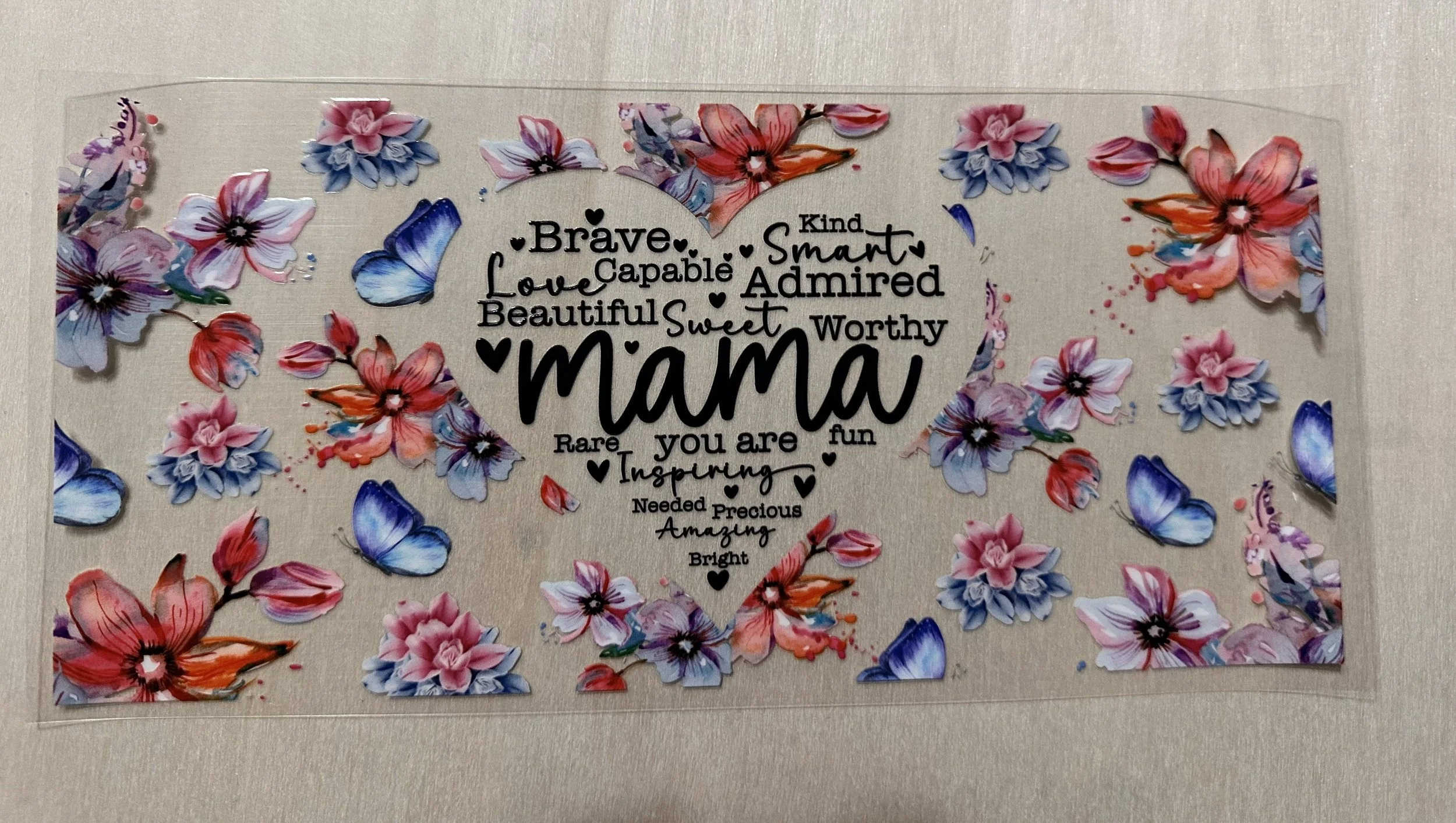 Mama- Colorful Flowers