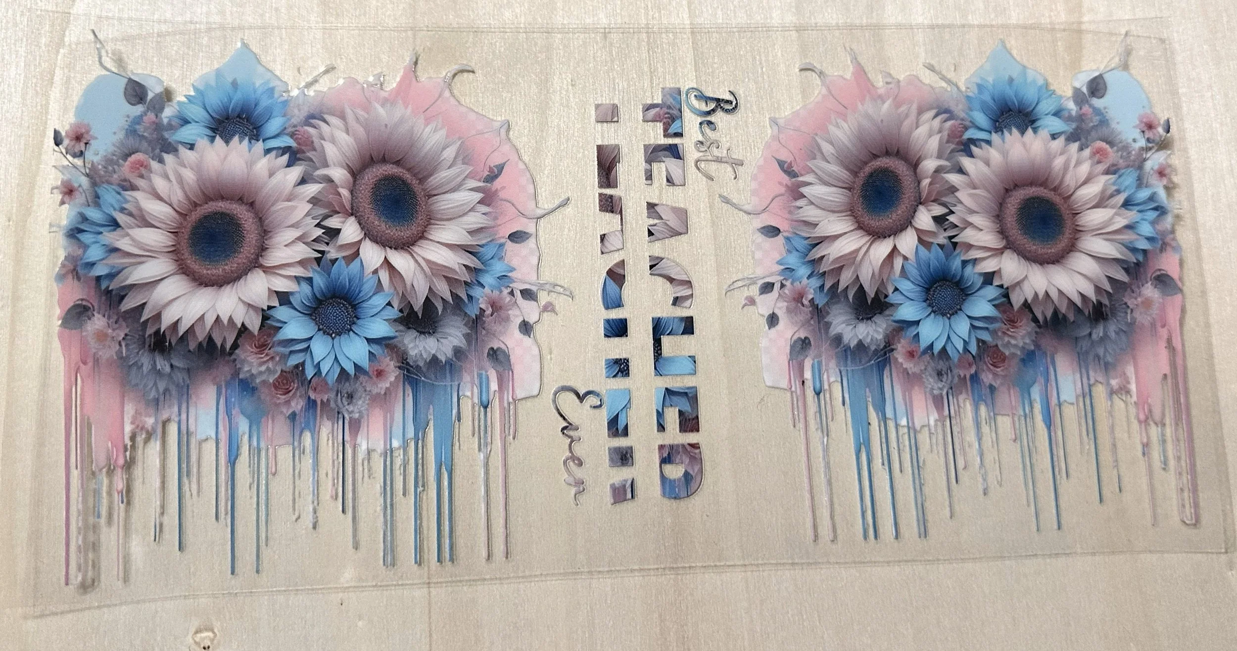 Teacher- Blue & Pink