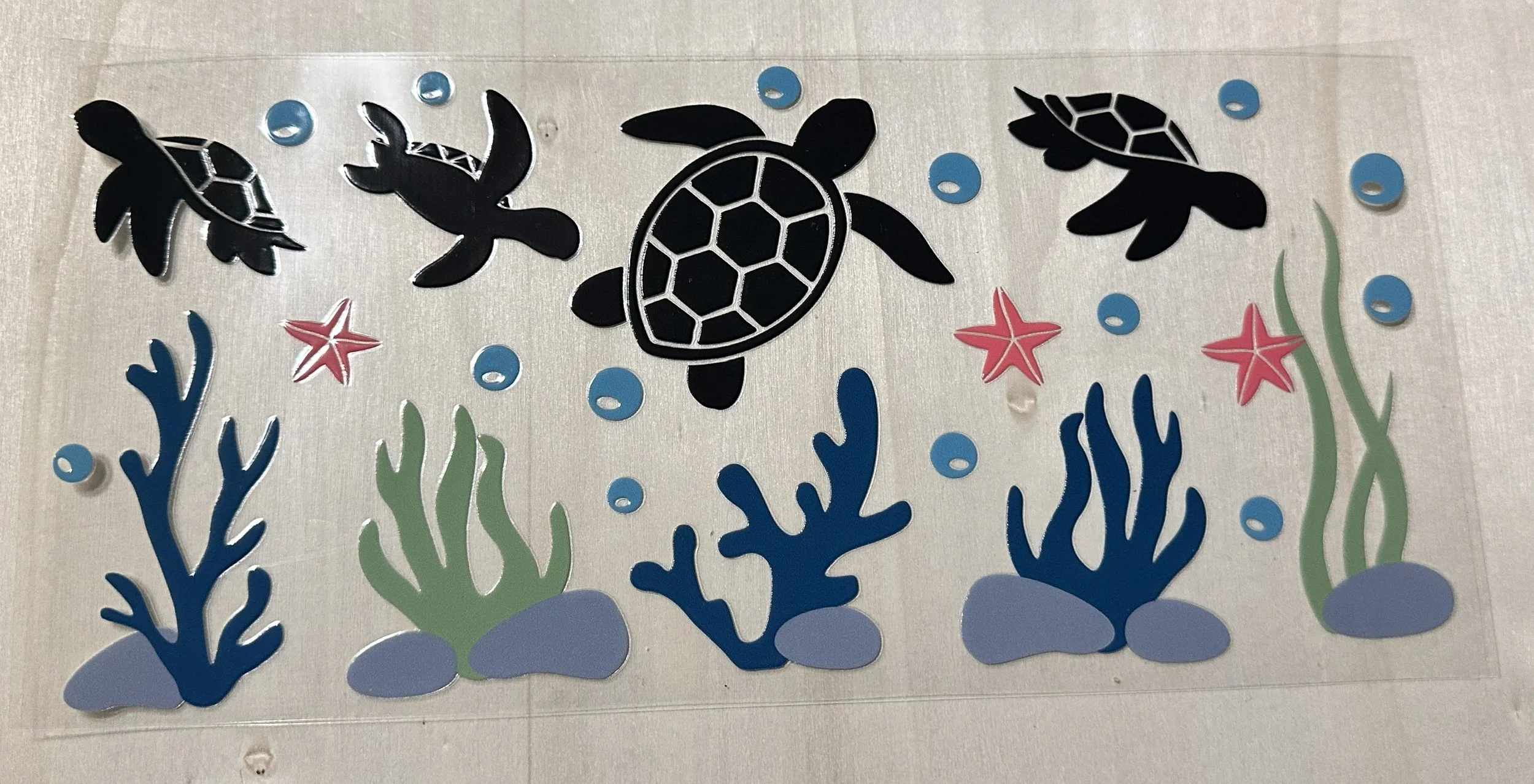 Black Turtles- Green Sea weed