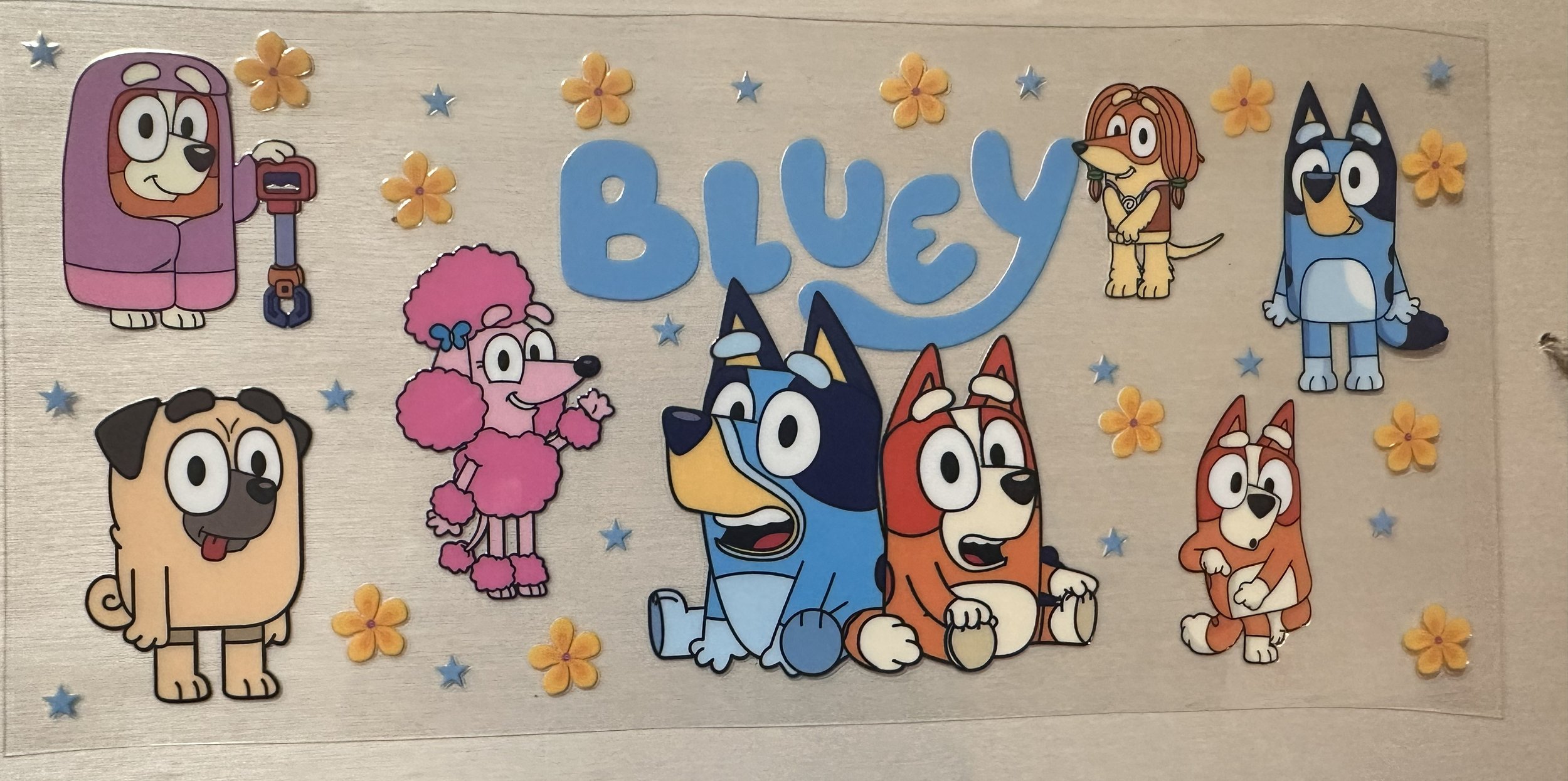 Bluey-Yellow Flowers