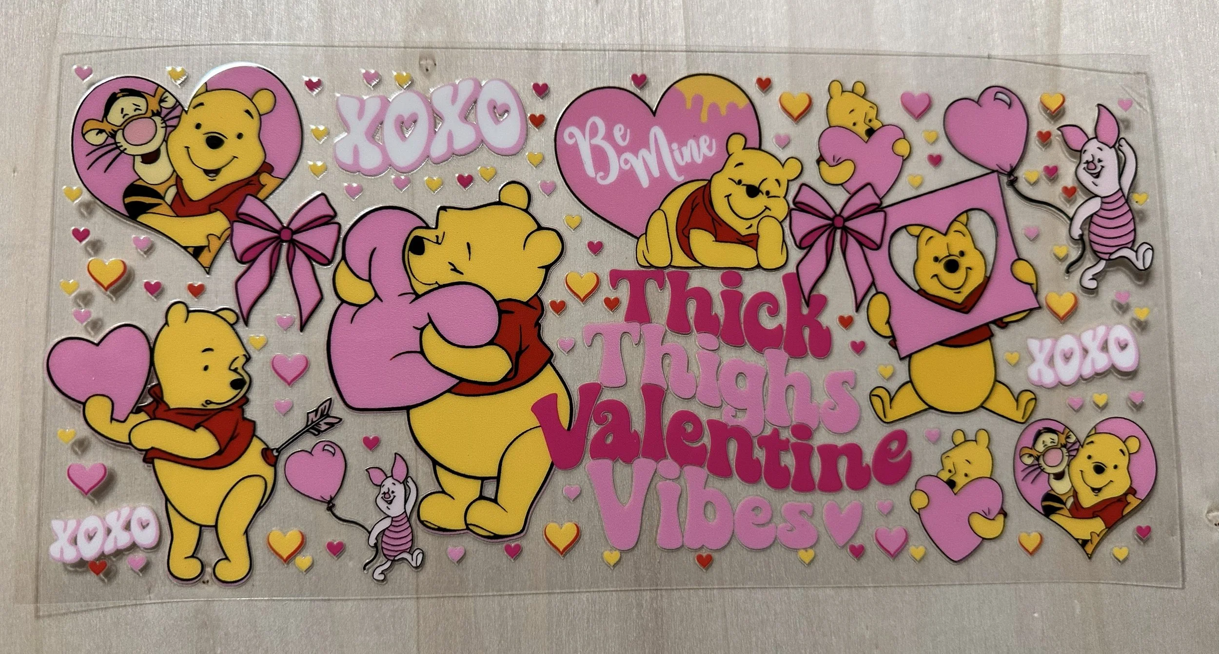 Pooh- Thick Thighs Valentine