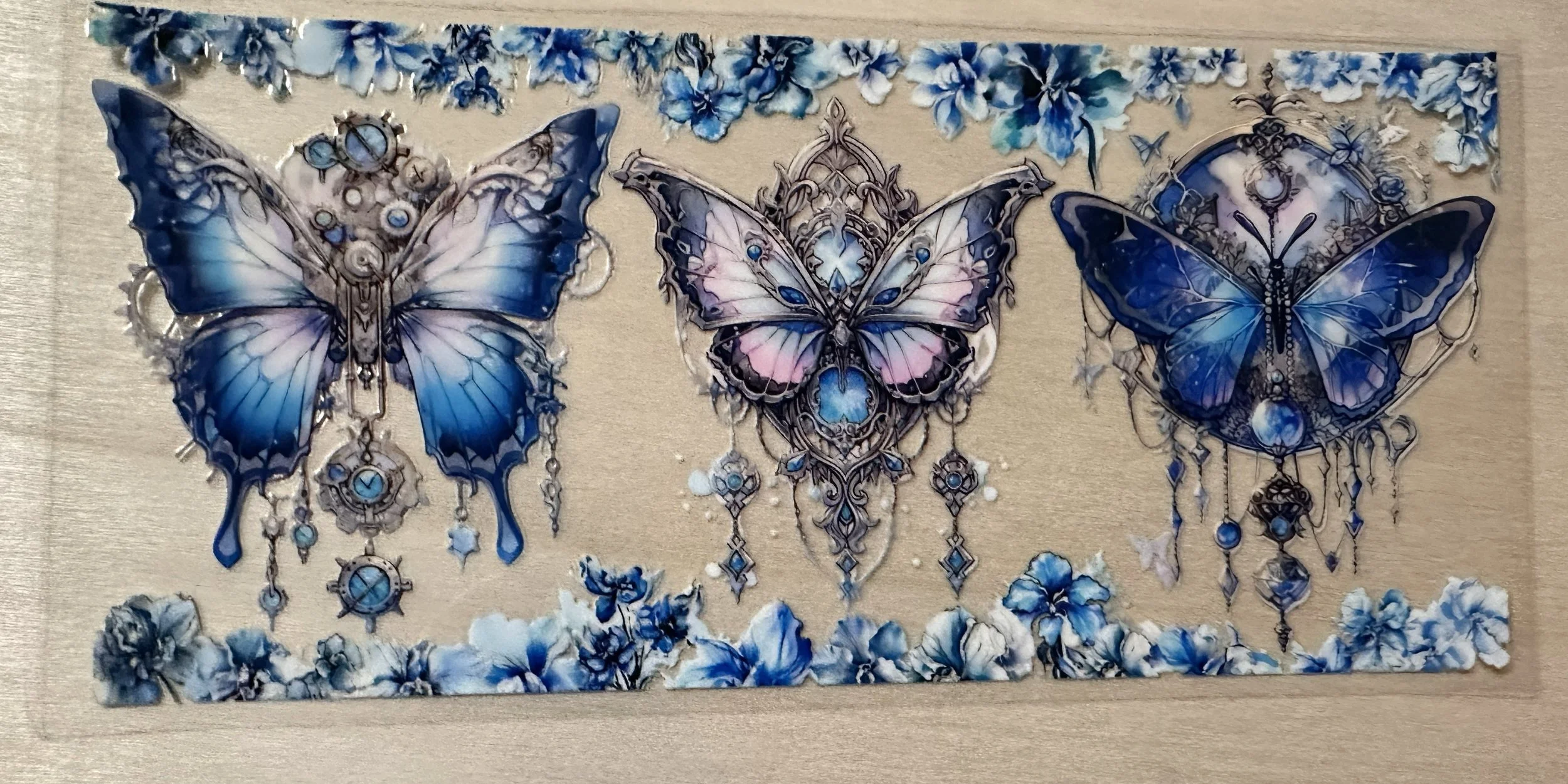 Blue Butterflies