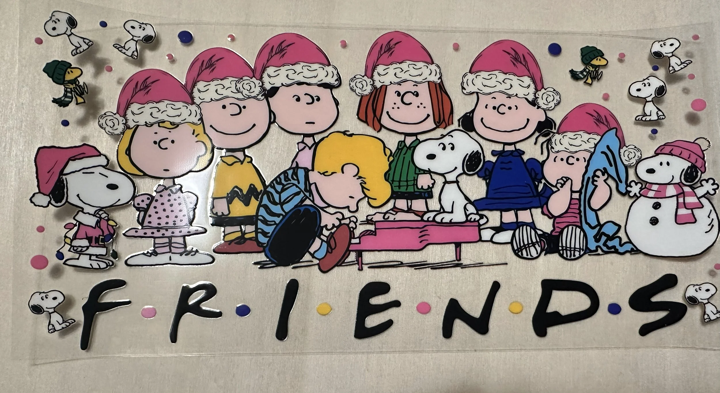 Charlie Brown- Friends Christmas