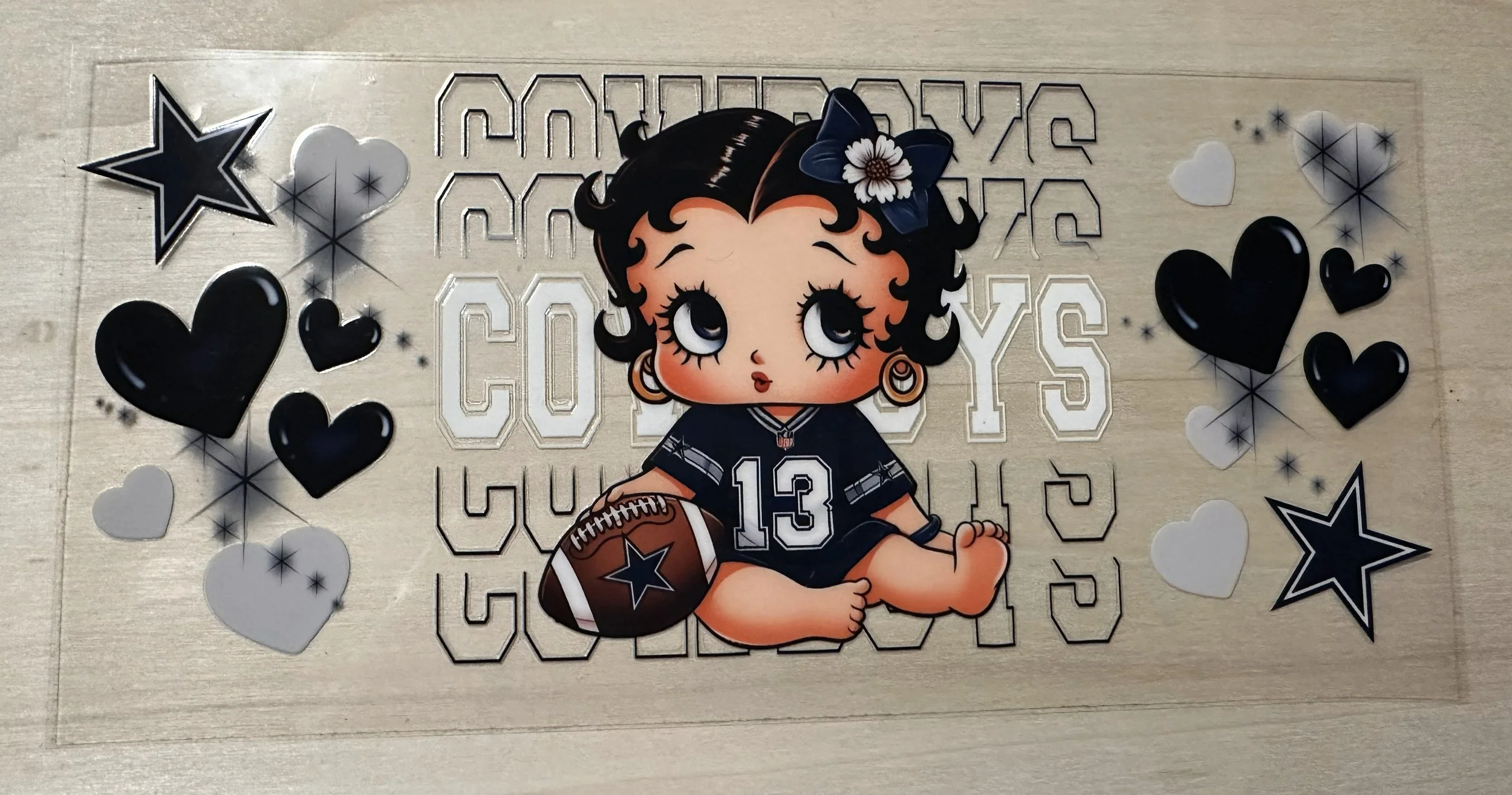 Dallas Cowboys -Betty Boop