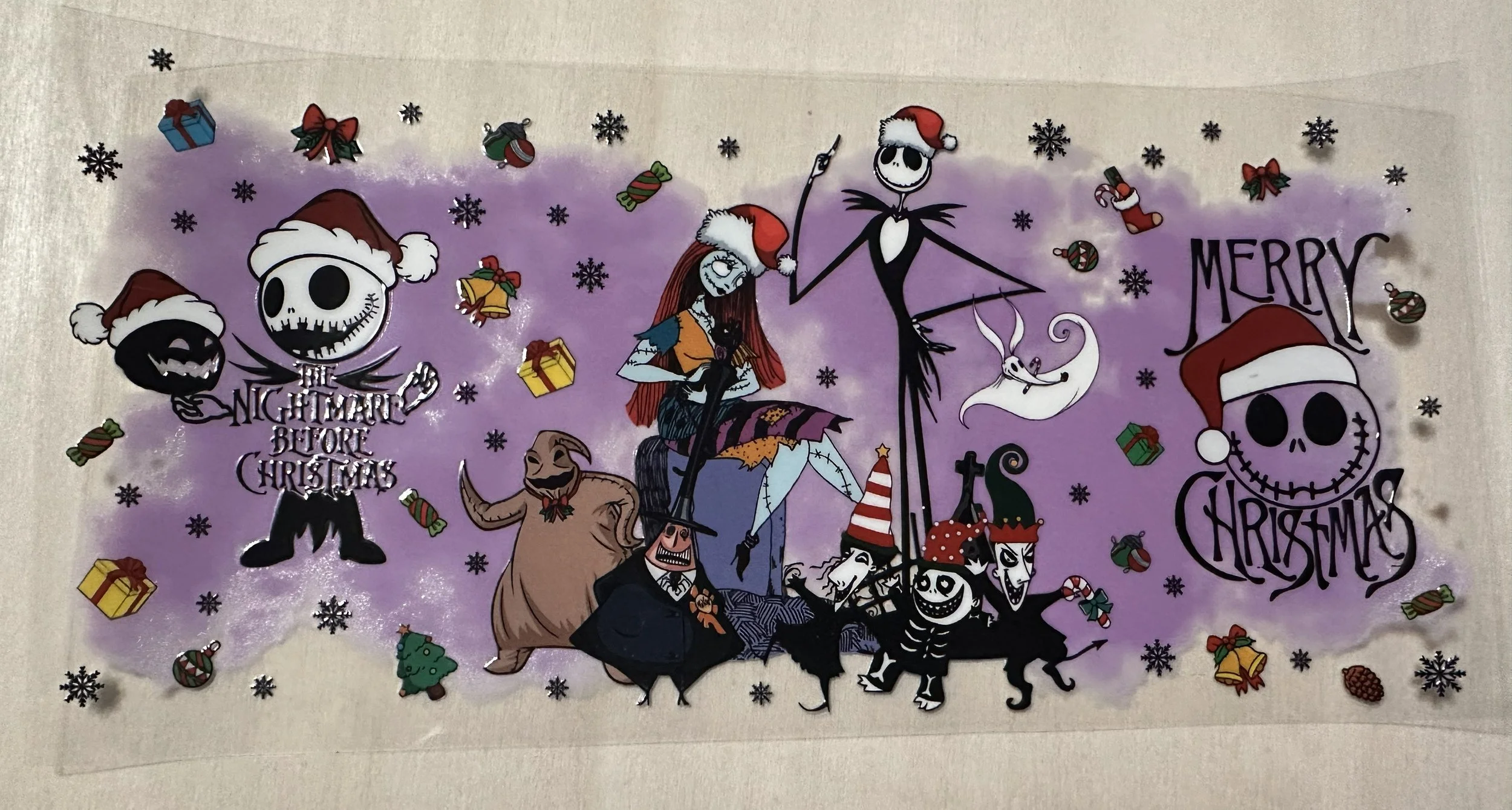 NIghtmare Before Christmas- Purple