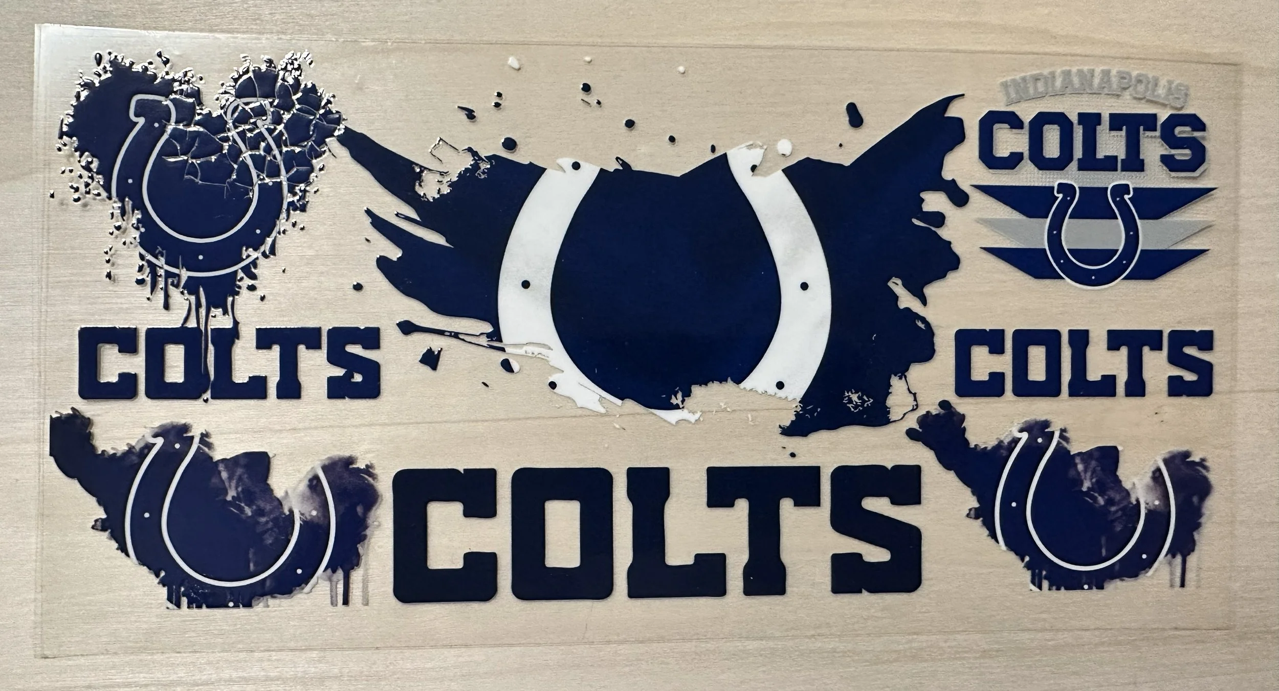 Indianapolis Colts- Cracked