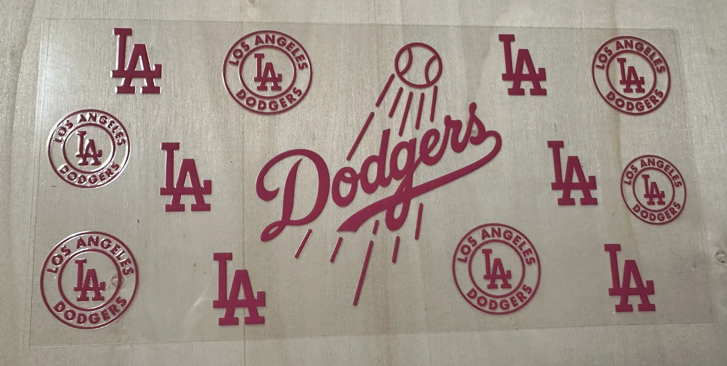 LA Dodgers- Pink