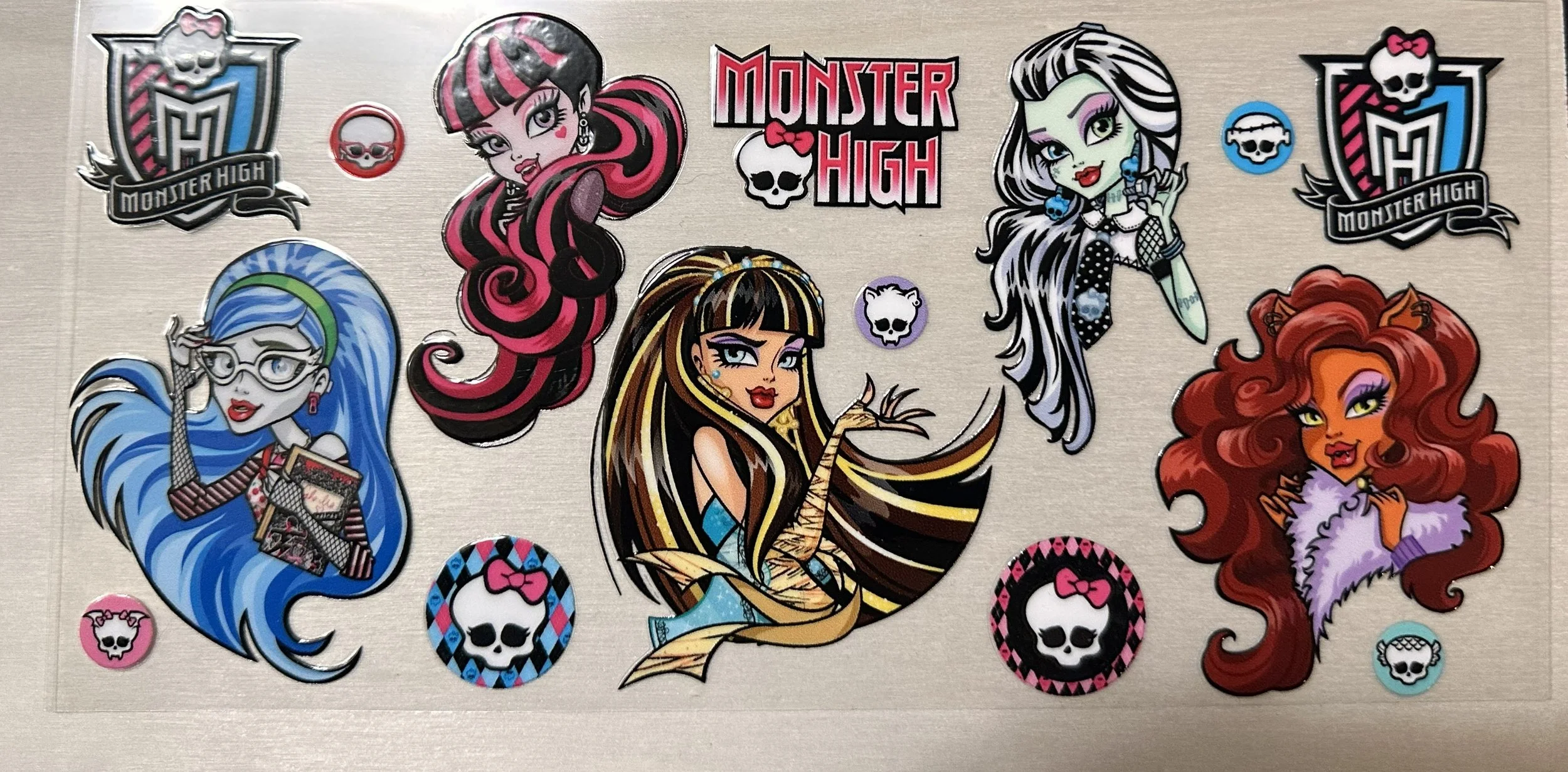 Monster High-Heads of girls