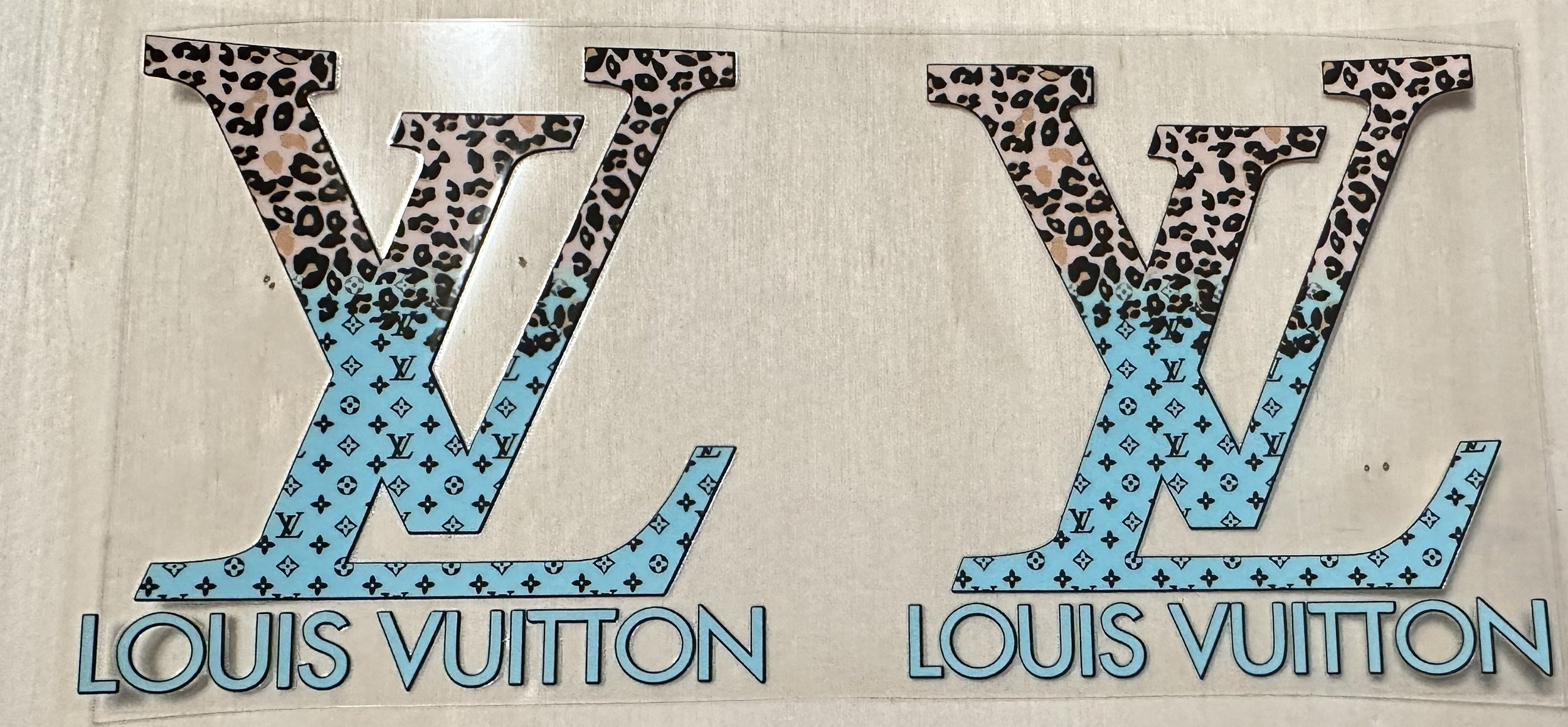 Louis Vuitton-Light Blue on bottom