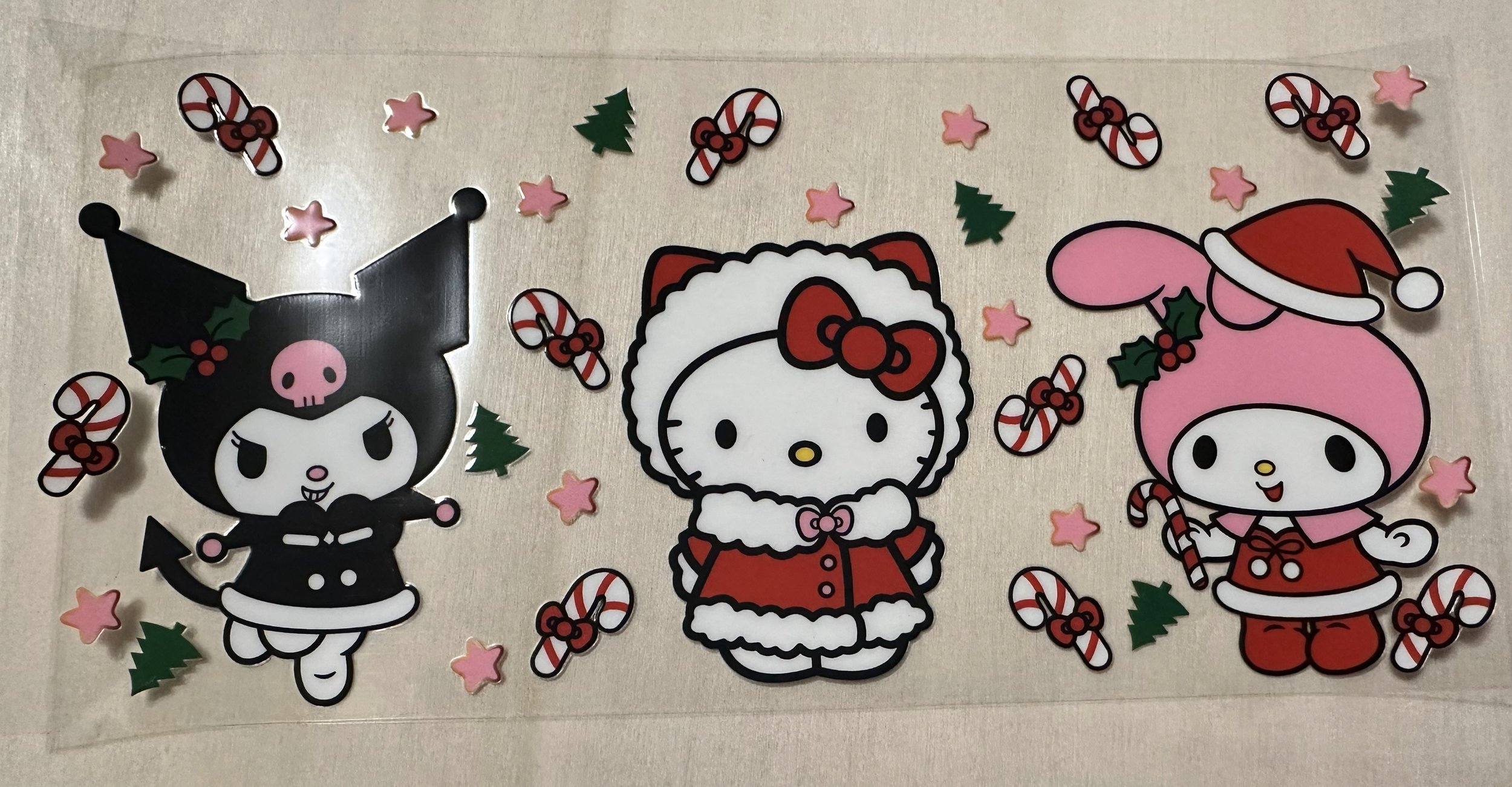 Hello Kitty Gang- Candy Canes