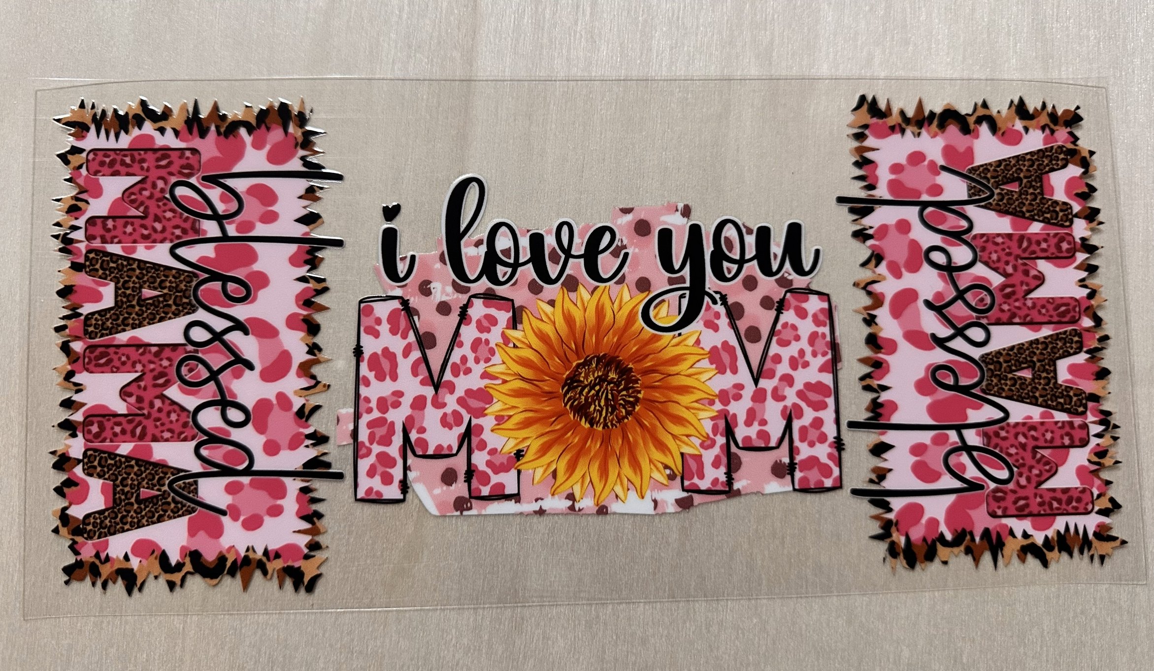 I Love you Mom- Pink