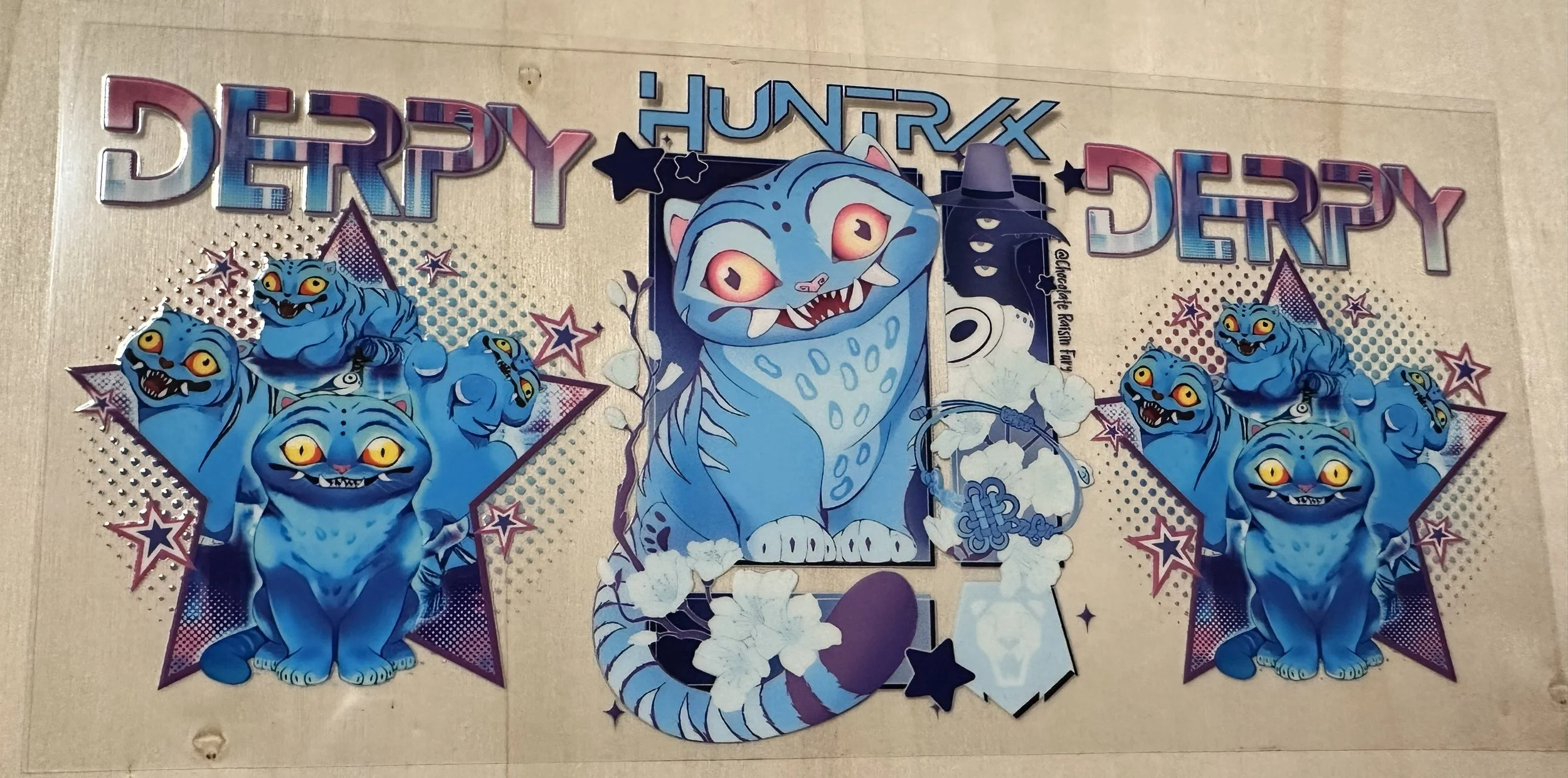 Derphy-Huntrix-Light Blue