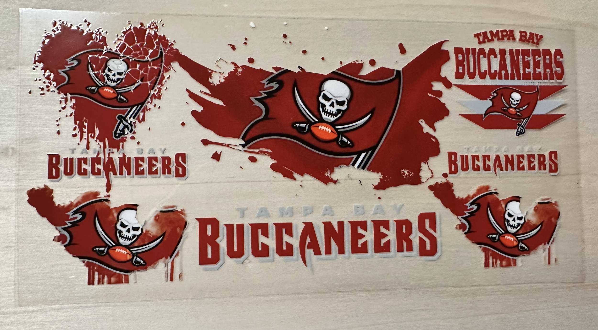Tampa Bay Buccaneers- Cracked