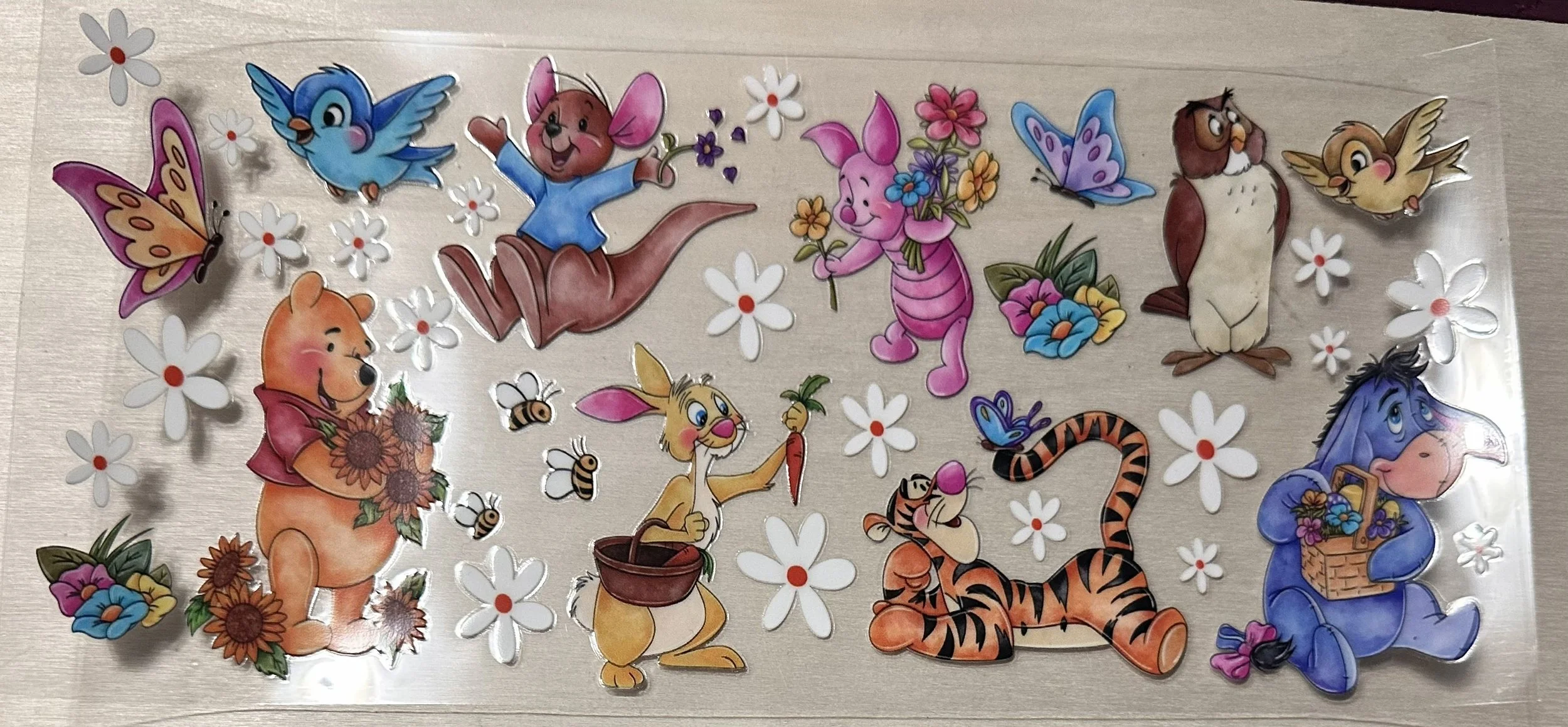 Winnie the Pooh- Friends/Flowers