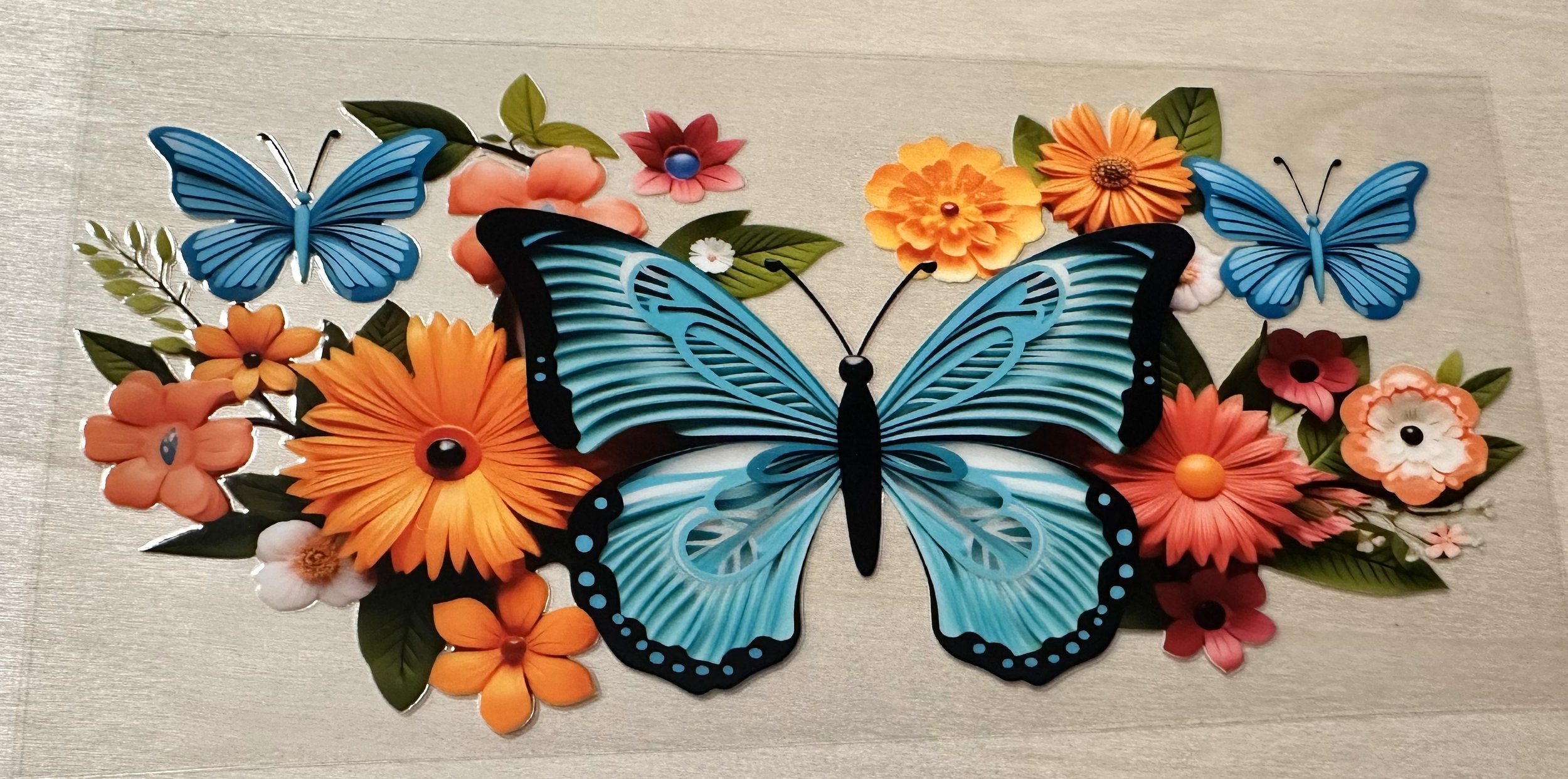 Turquoise Butterfly